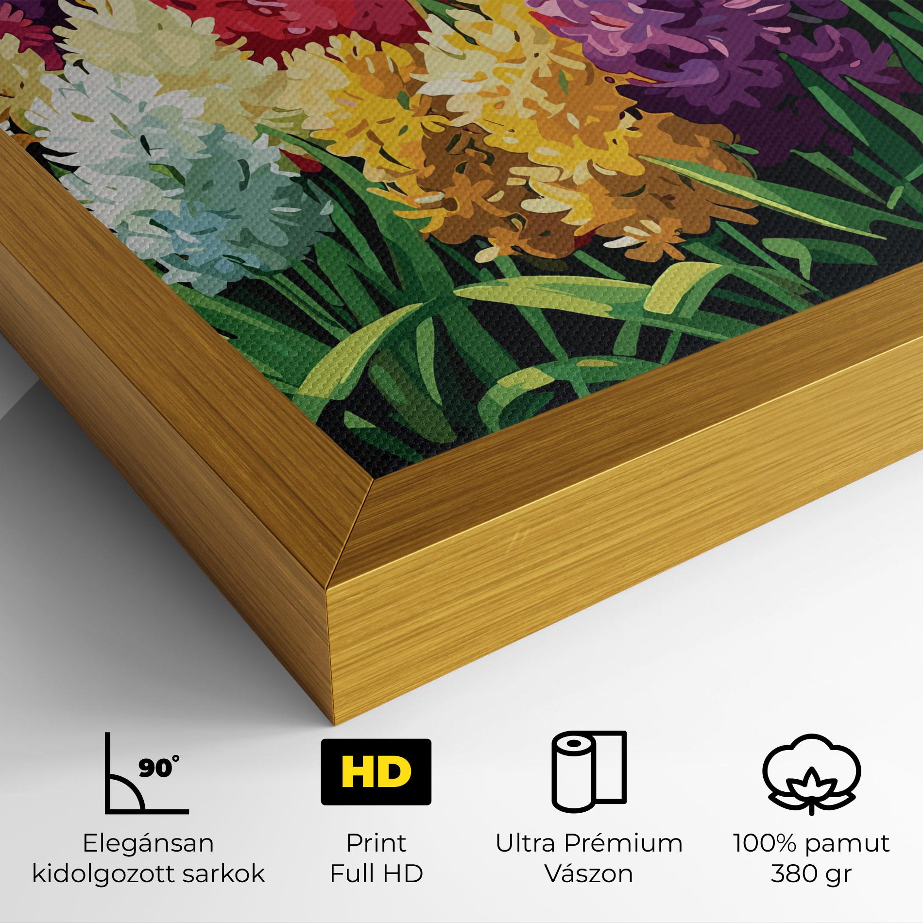 Vászonkép Pretty Colorful Spring mockup 4