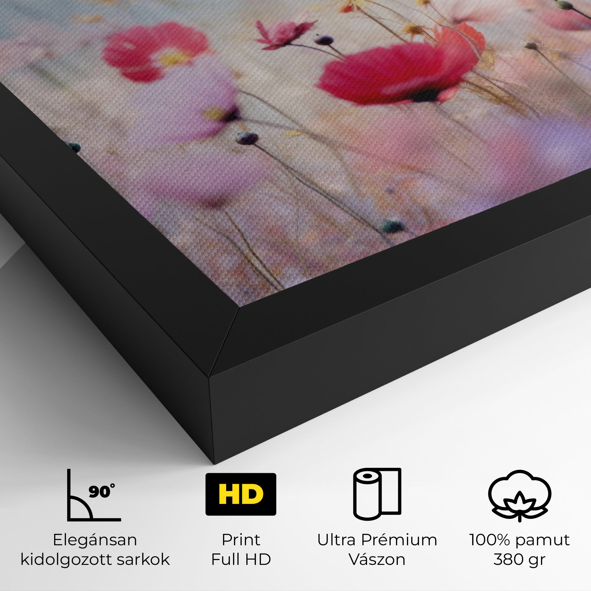 Dreamy Sprig Pink Flower mockup 4