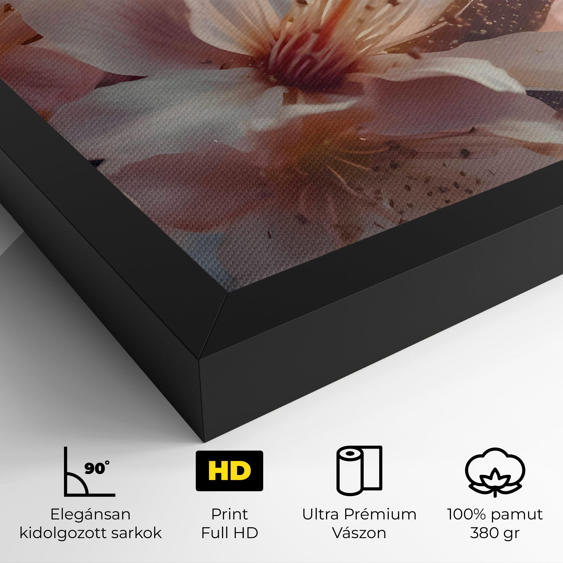 Vászonkép Flower Spring Art mockup 4