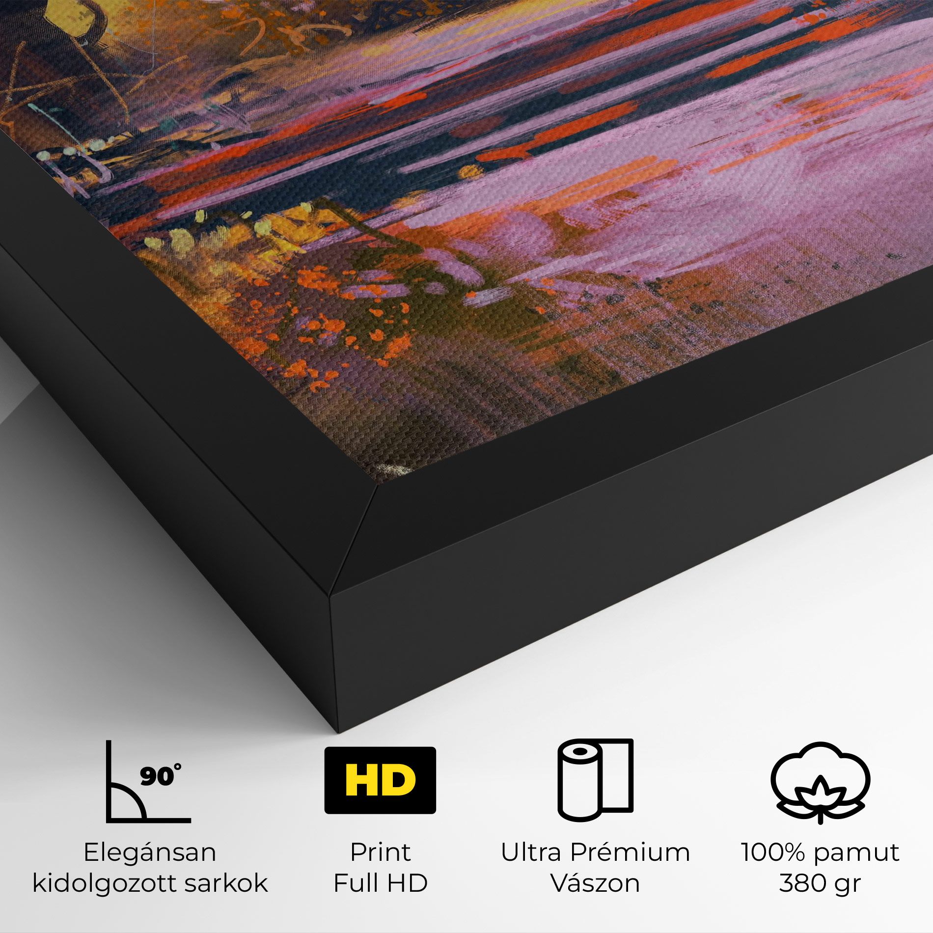 Landscape Colorful Trees mockup 4