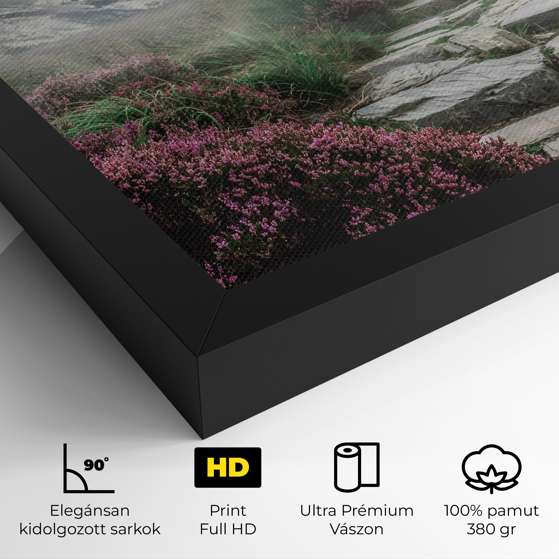 Vászonkép Mountain Spring View mockup 4