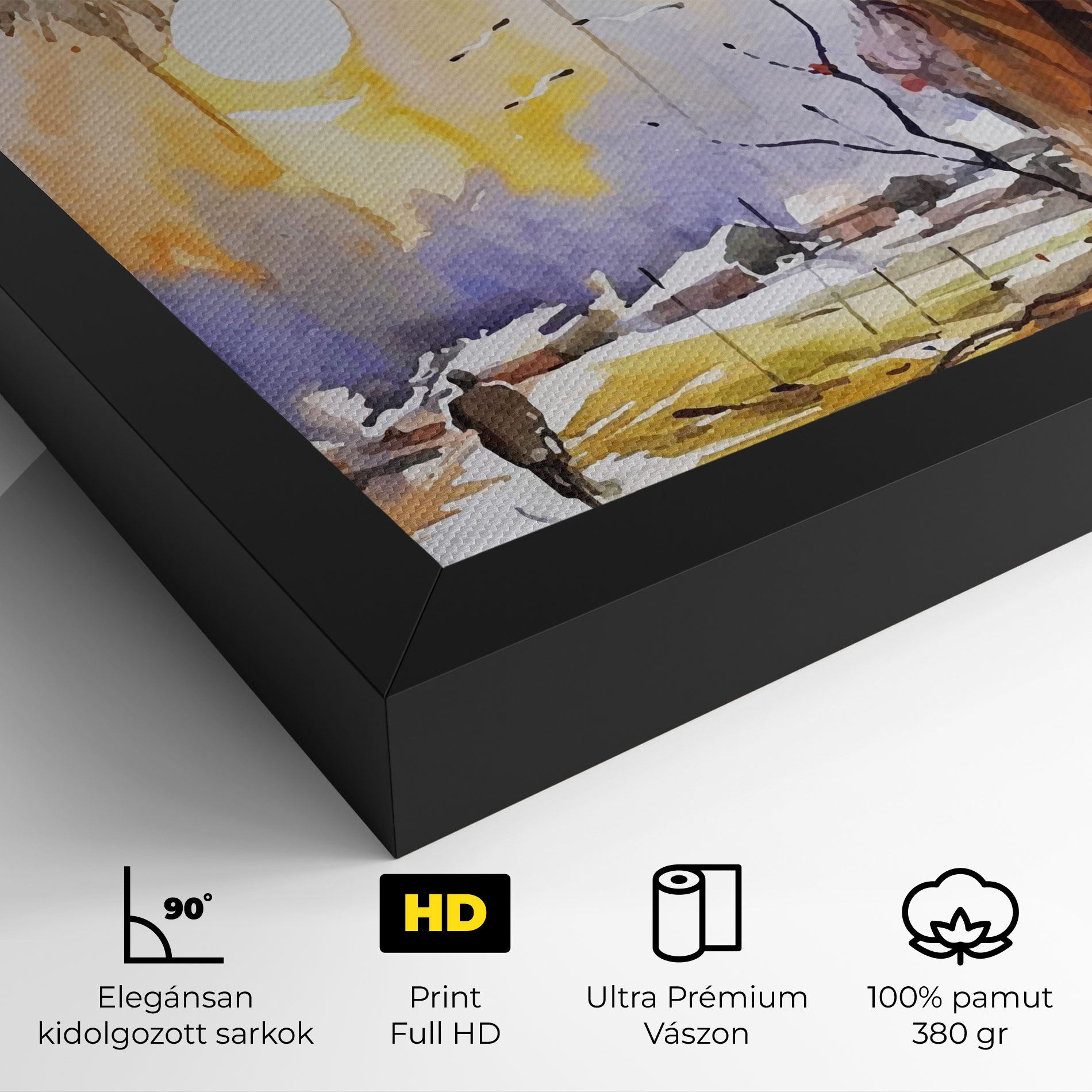 Watercolor Spring Tree mockup 4