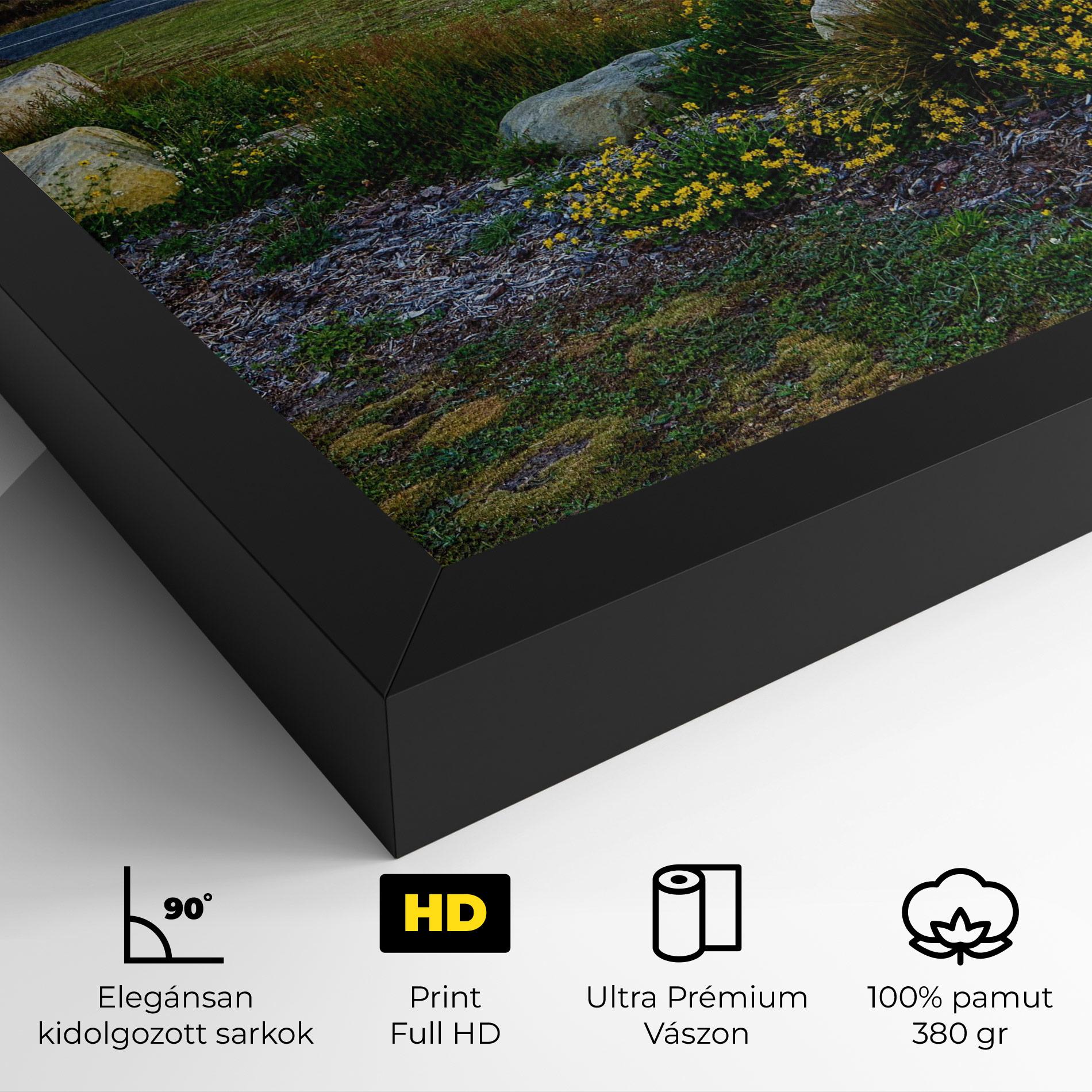 Vászonkép Yellow Sky mockup 4