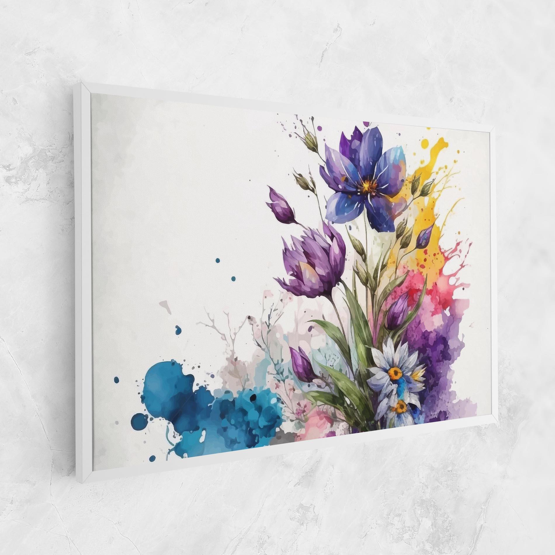 Vászonkép Art Flowers Spring mockup 1