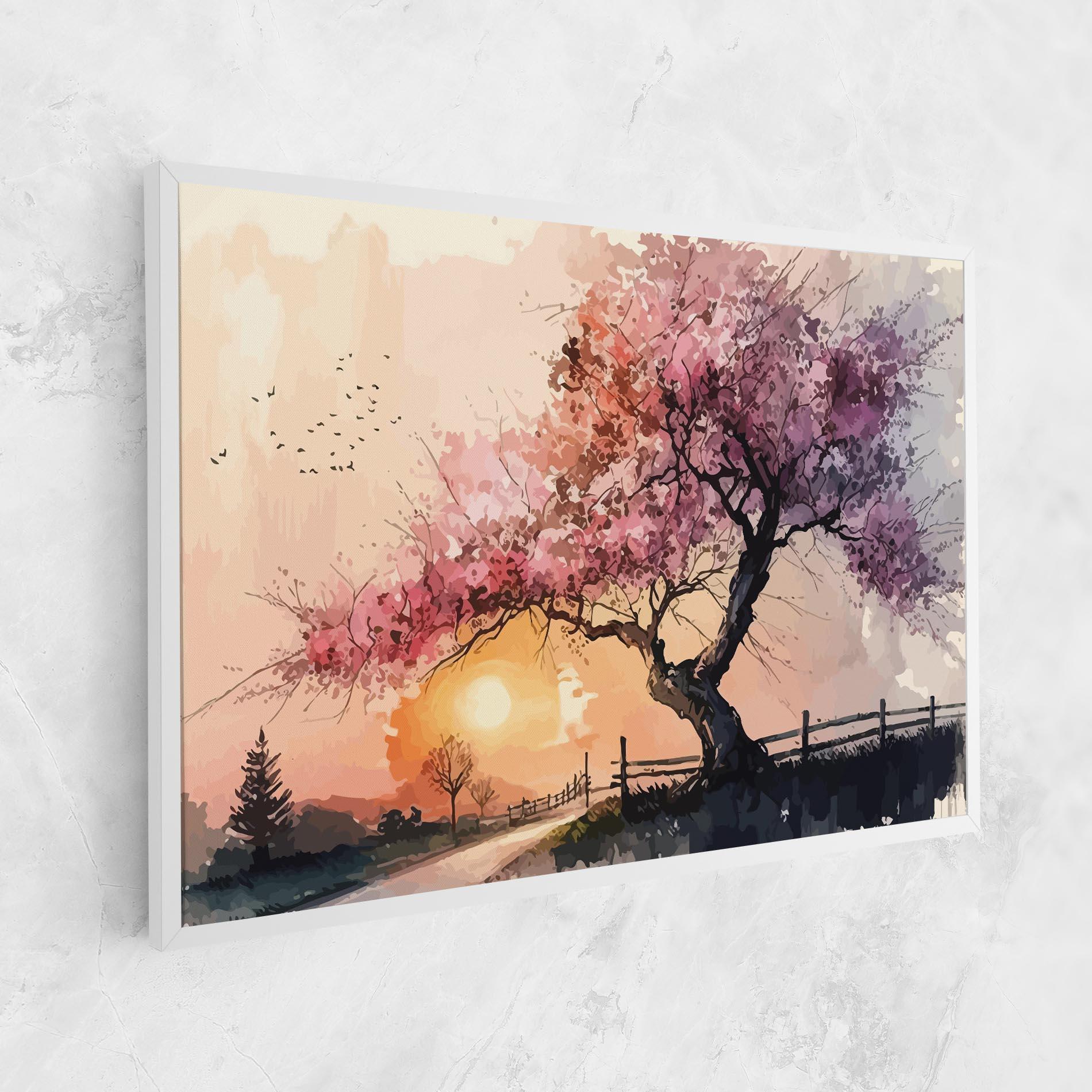 Vászonkép Sunset Spring mockup 1