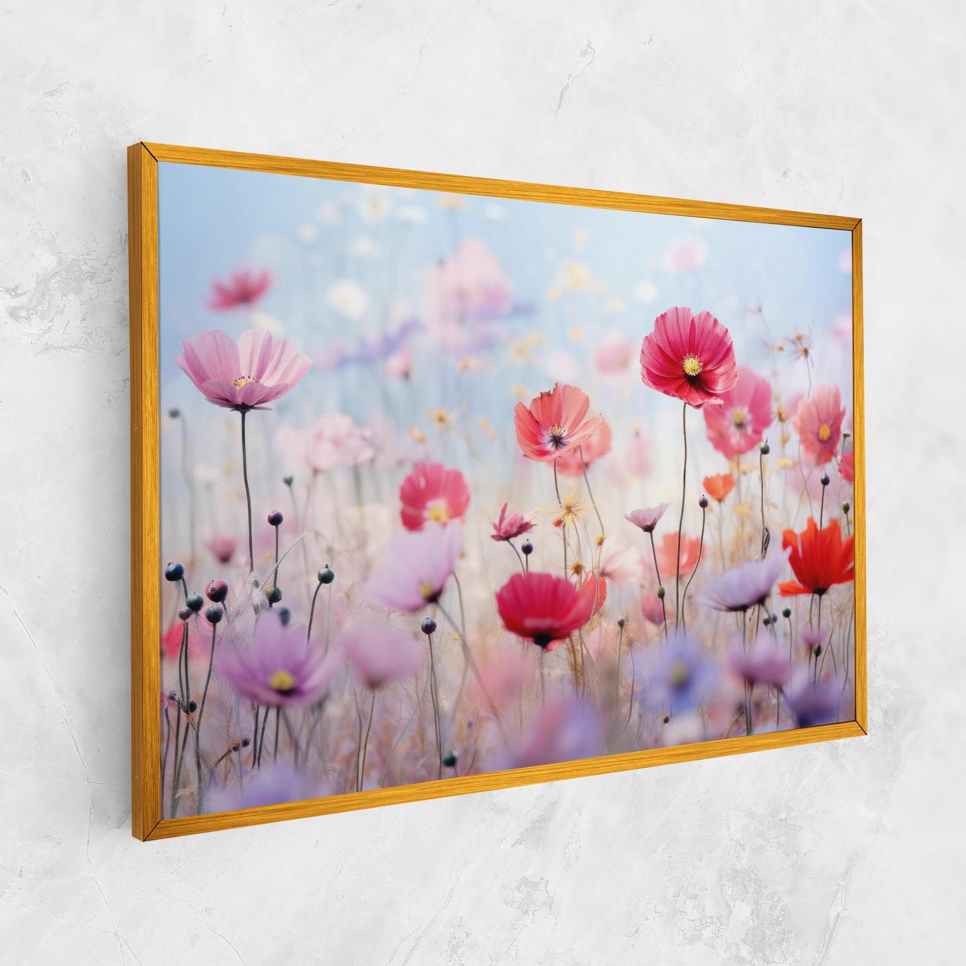 Dreamy Sprig Pink Flower mockup 1