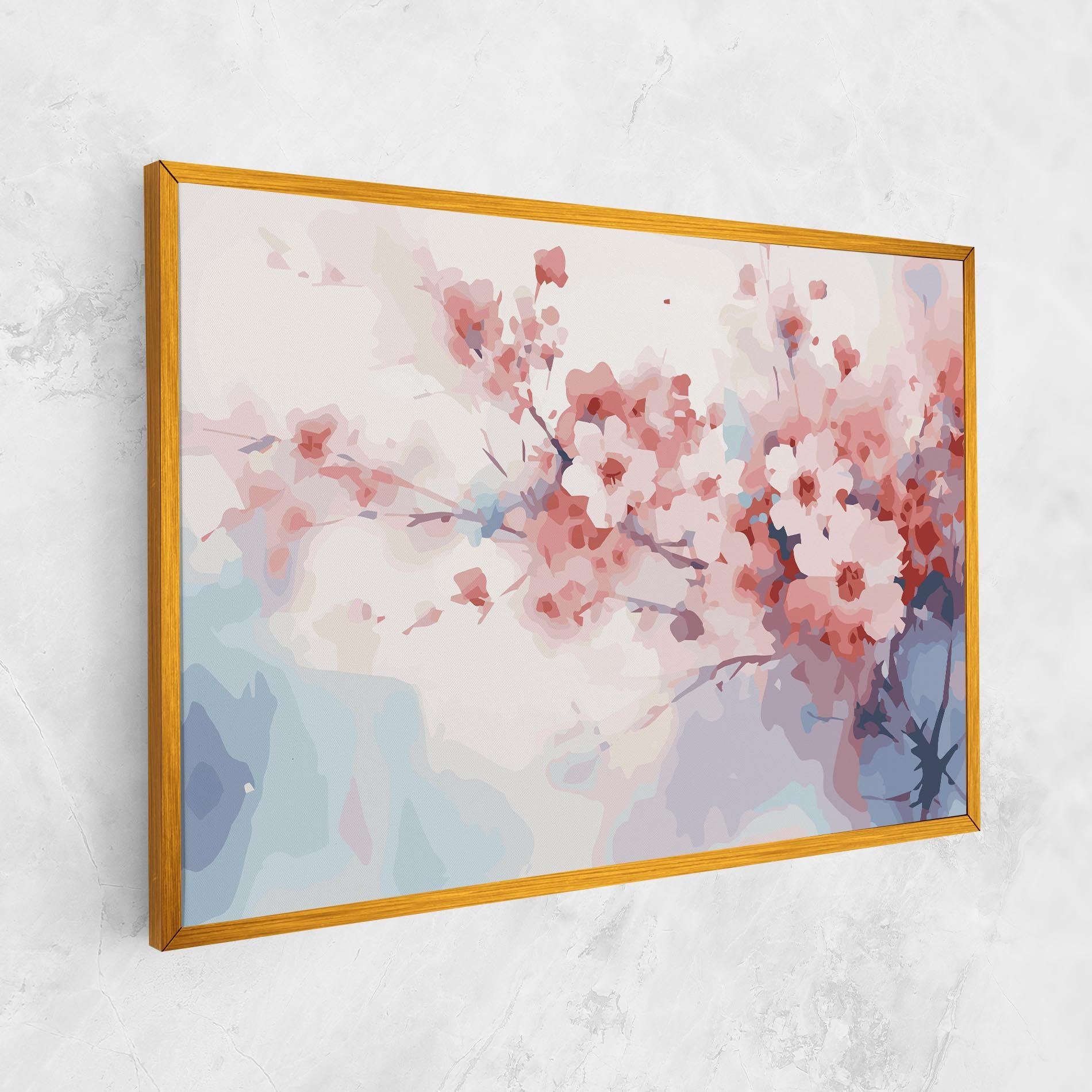 Pastel Spring Flowers mockup 1