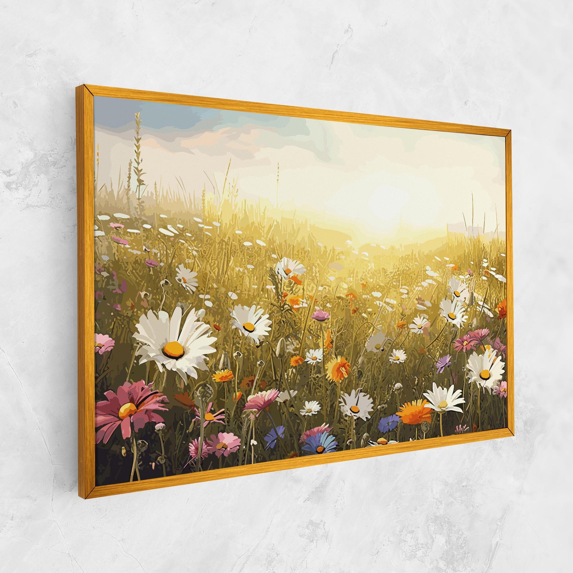Vászonkép Spring Field Art mockup 1