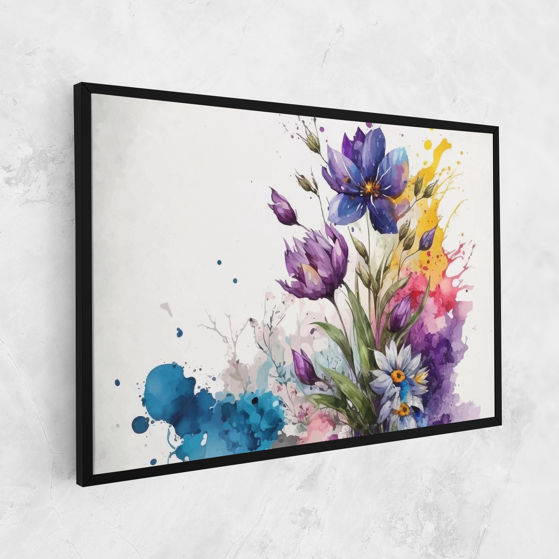 Vászonkép Art Flowers Spring mockup 1