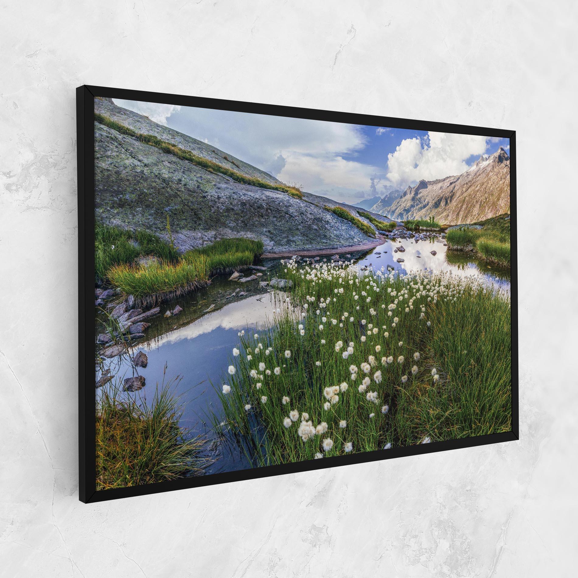 Vászonkép Lake Spring View mockup 1