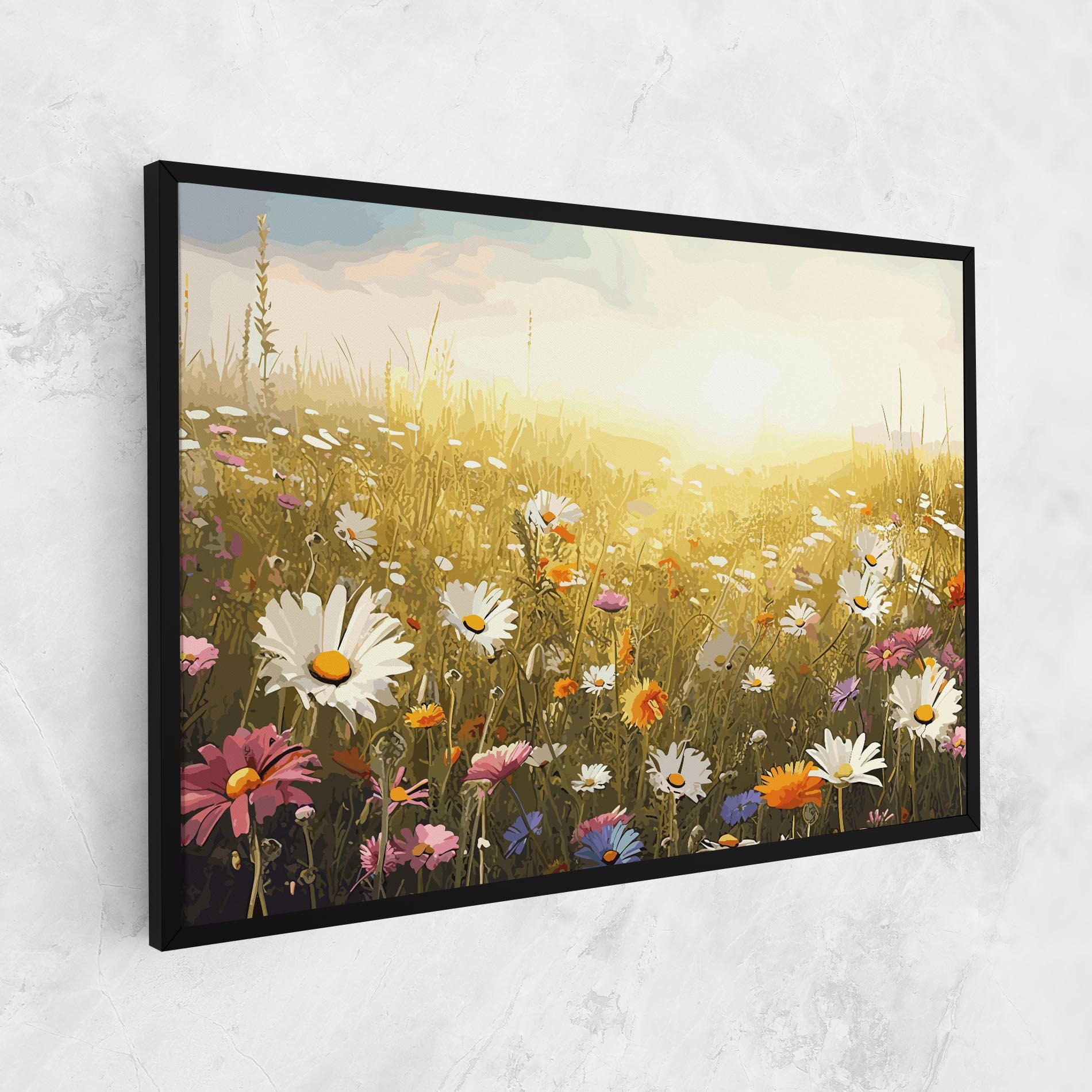 Vászonkép Spring Field Art mockup 1