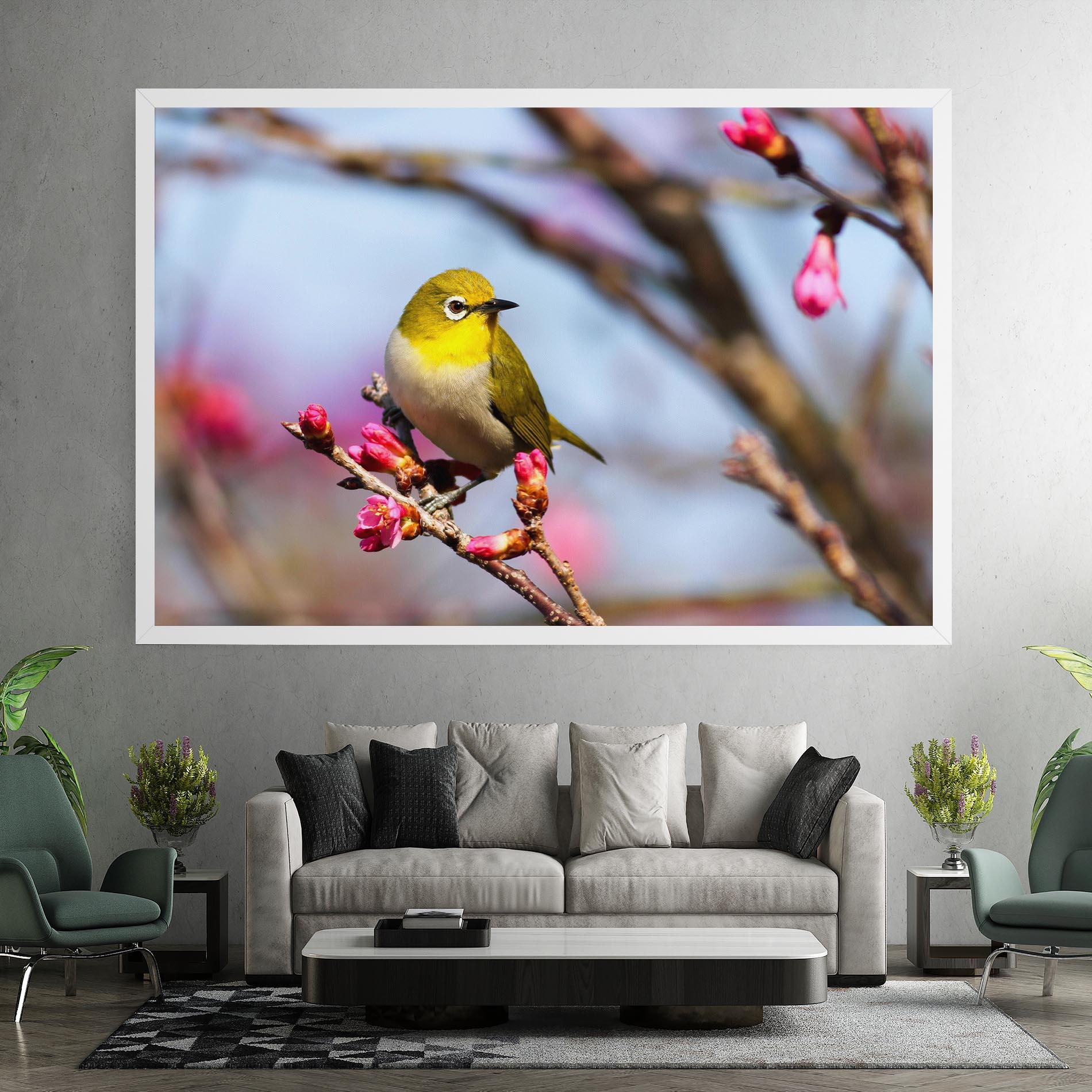 Vászonkép Cute Pink Flower Buds mockup 7