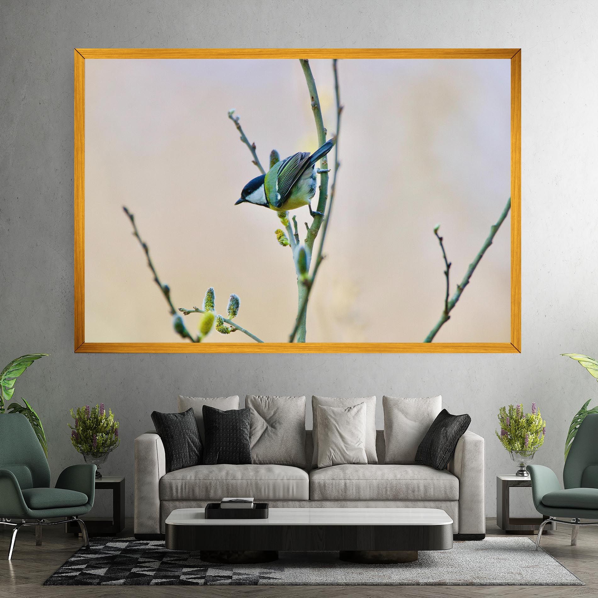 Beautiful Spring Bird mockup 7