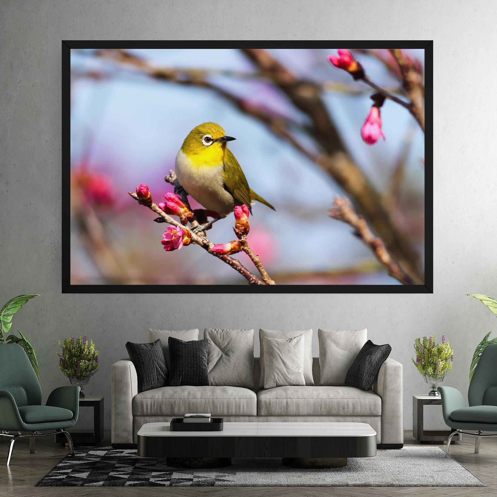 Vászonkép Cute Pink Flower Buds mockup 7