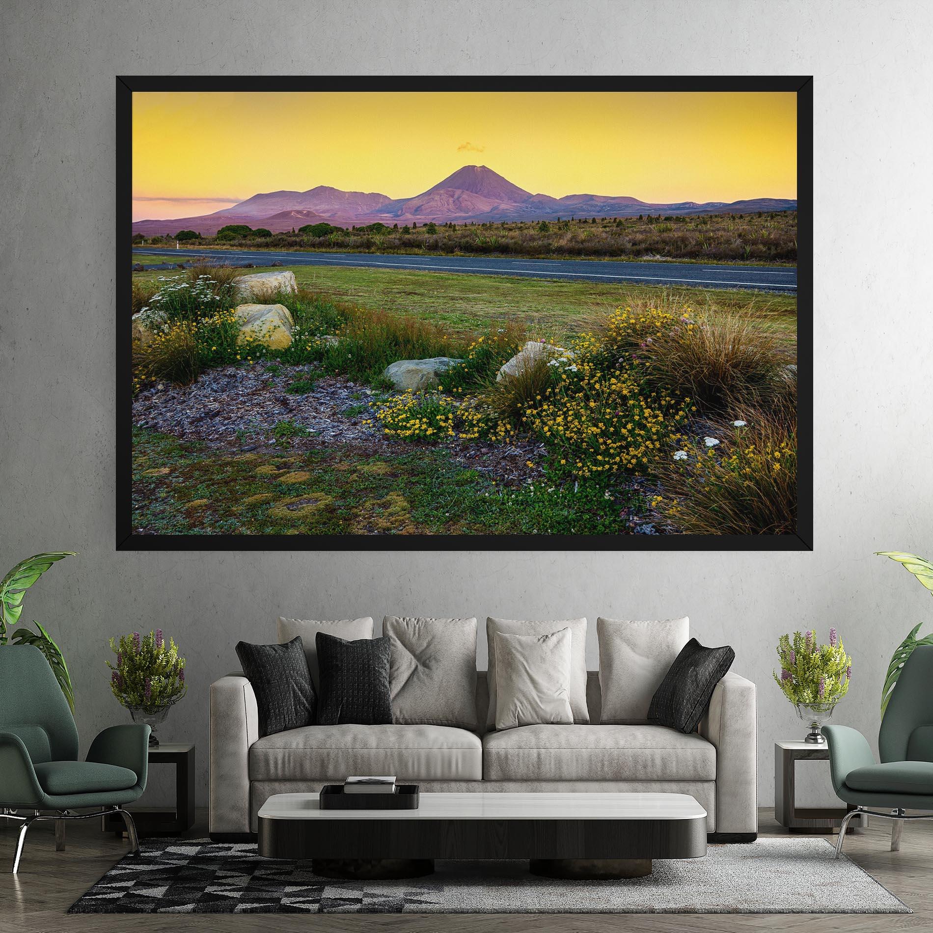 Vászonkép Yellow Sky mockup 7