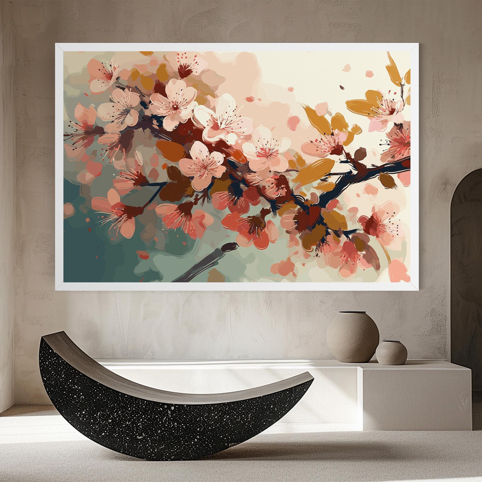 Vászonkép Cute Spring Flower mockup 8