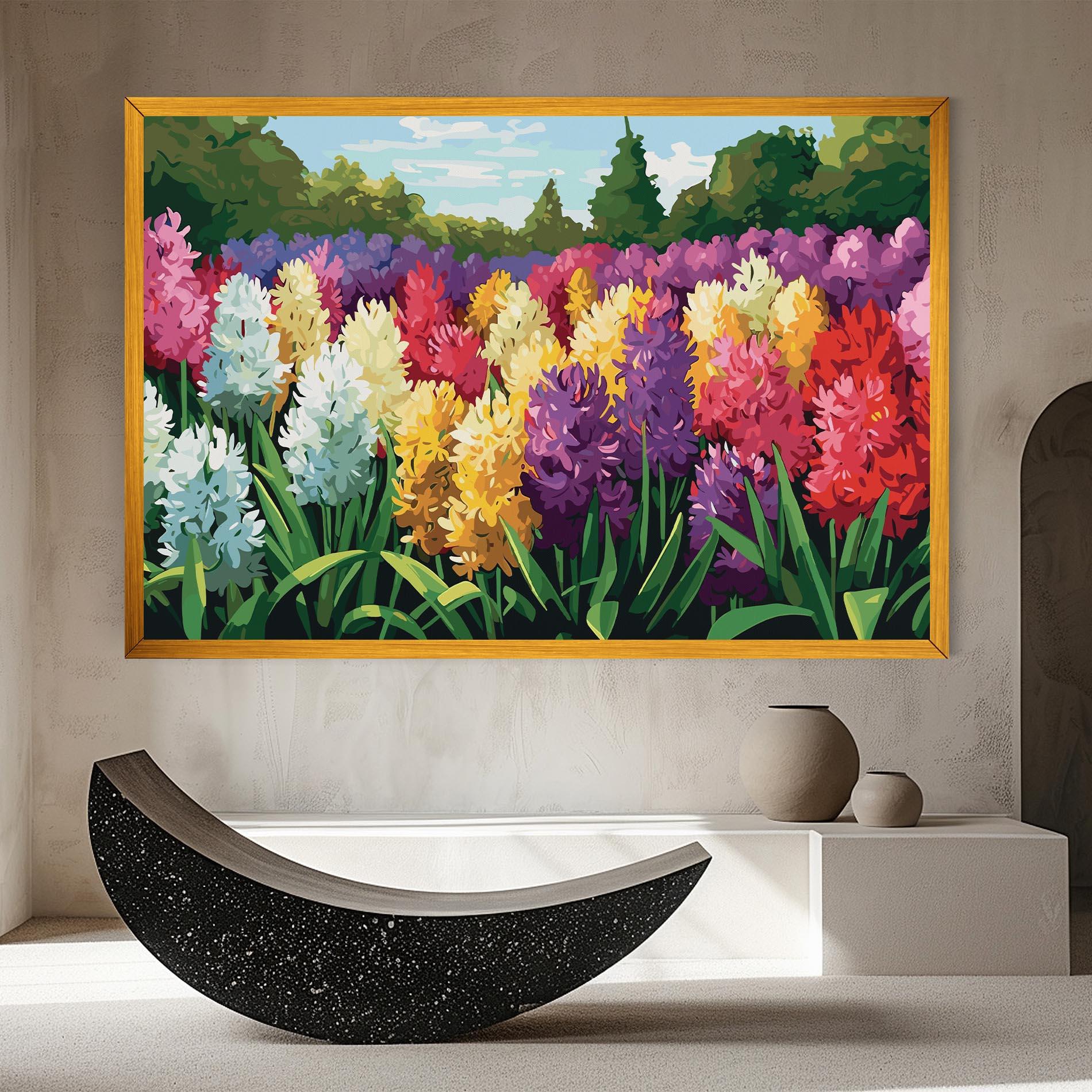 Vászonkép Pretty Colorful Spring mockup 8