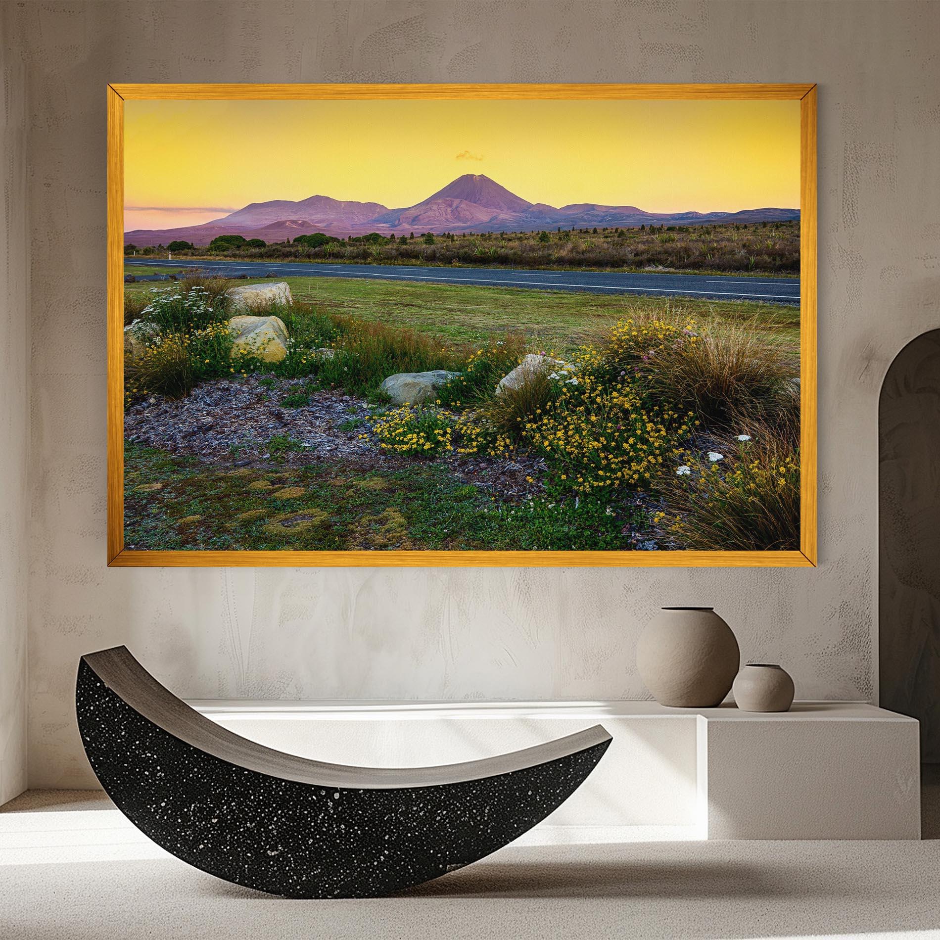 Vászonkép Yellow Sky mockup 8