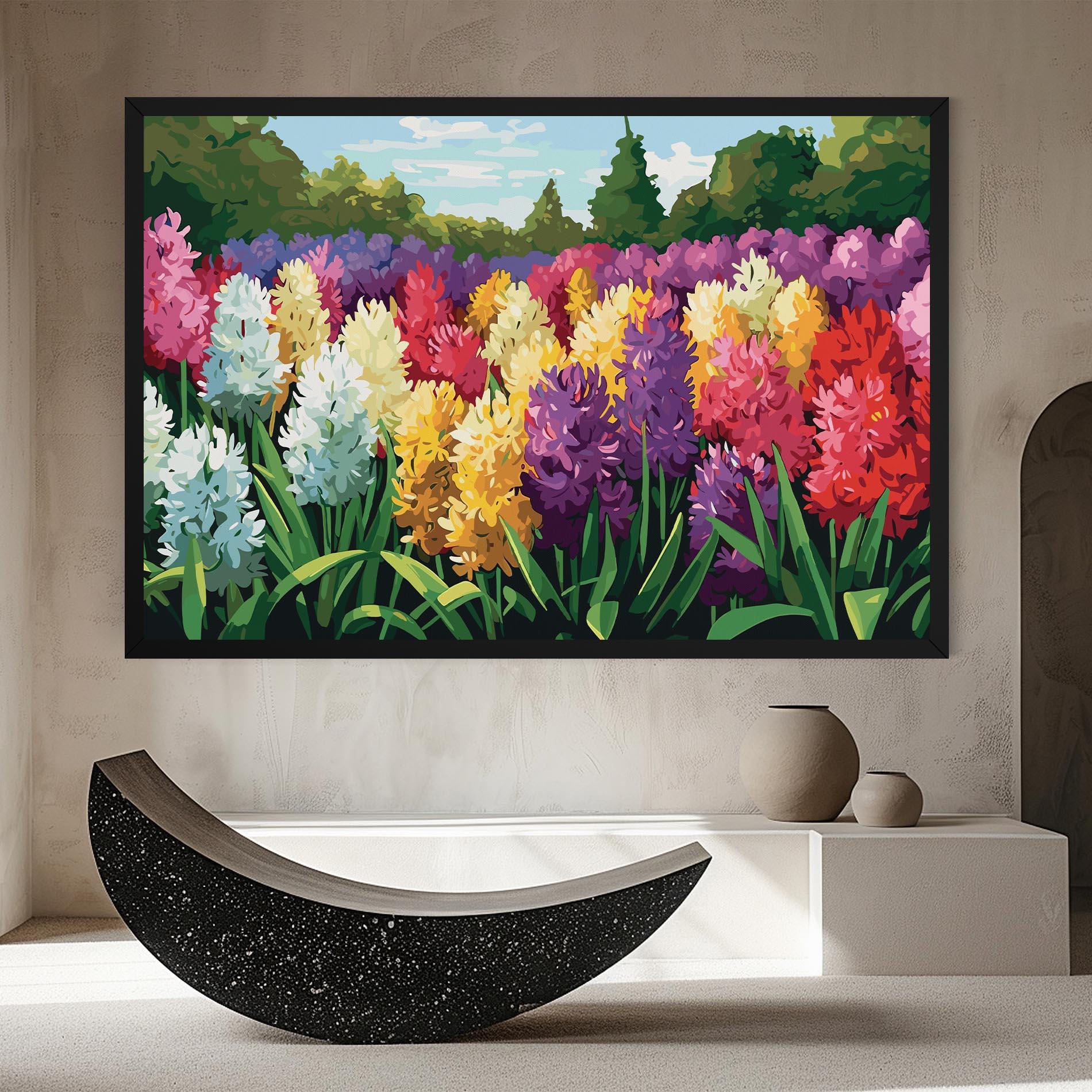 Vászonkép Pretty Colorful Spring mockup 8