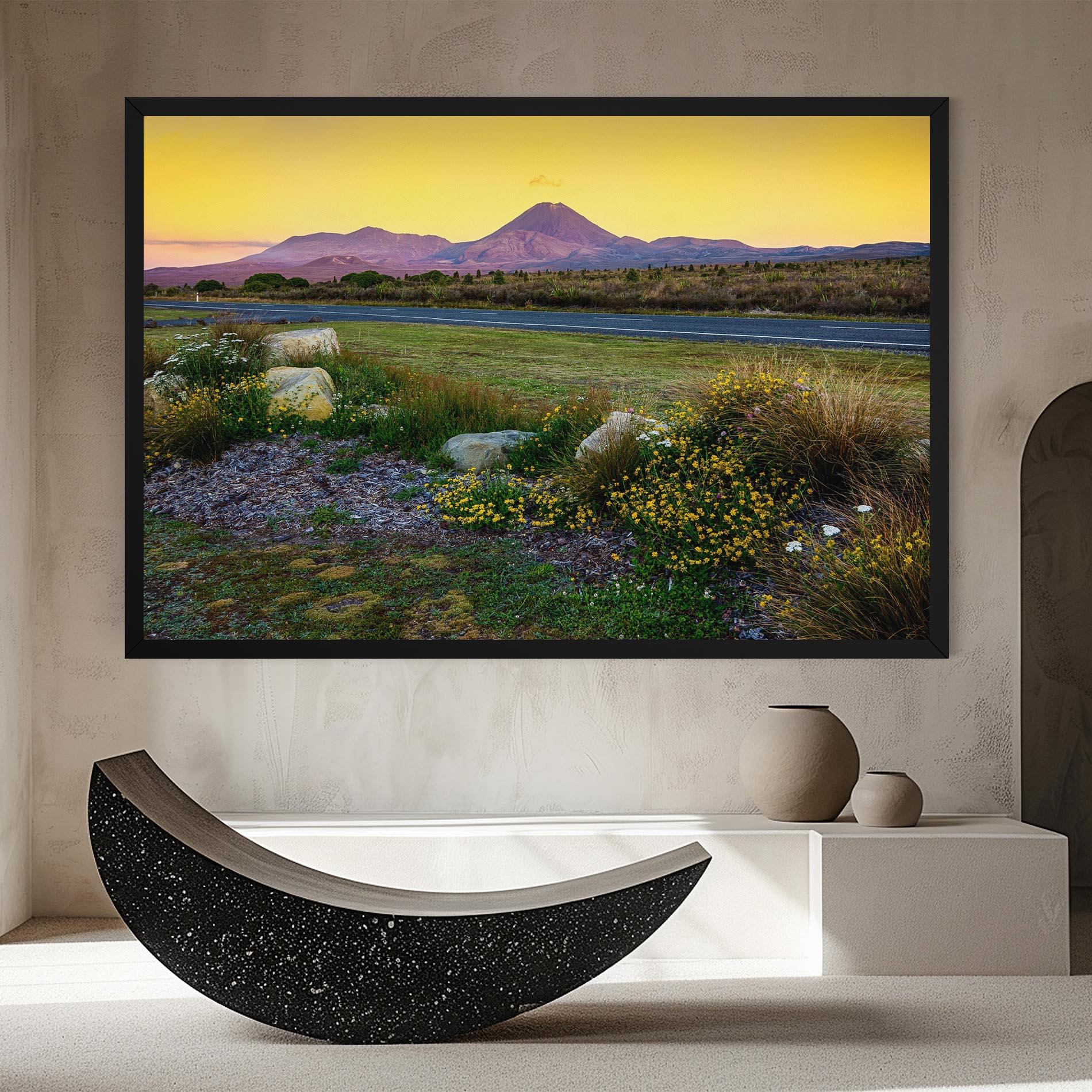 Vászonkép Yellow Sky mockup 8