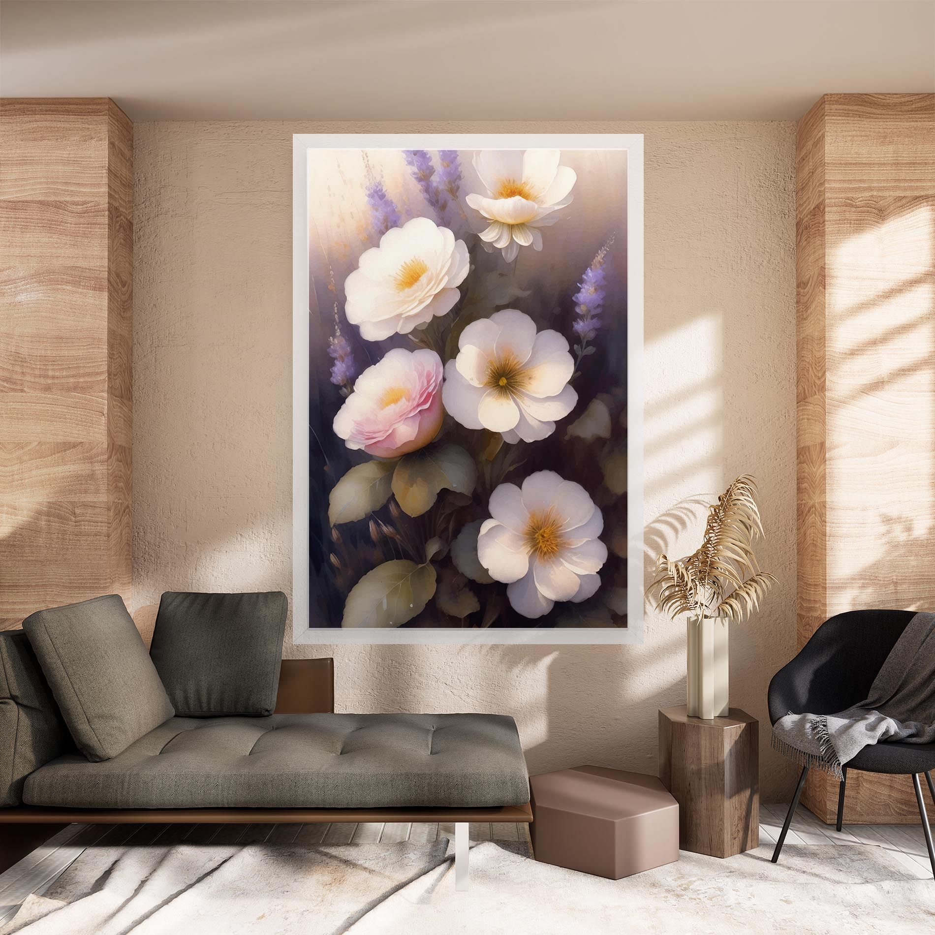 Cream Flower Spring mockup 8