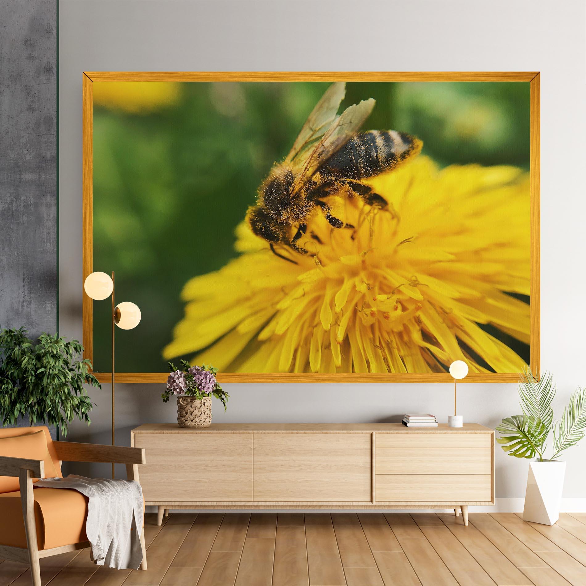 Vászonkép Spring Bee mockup 9