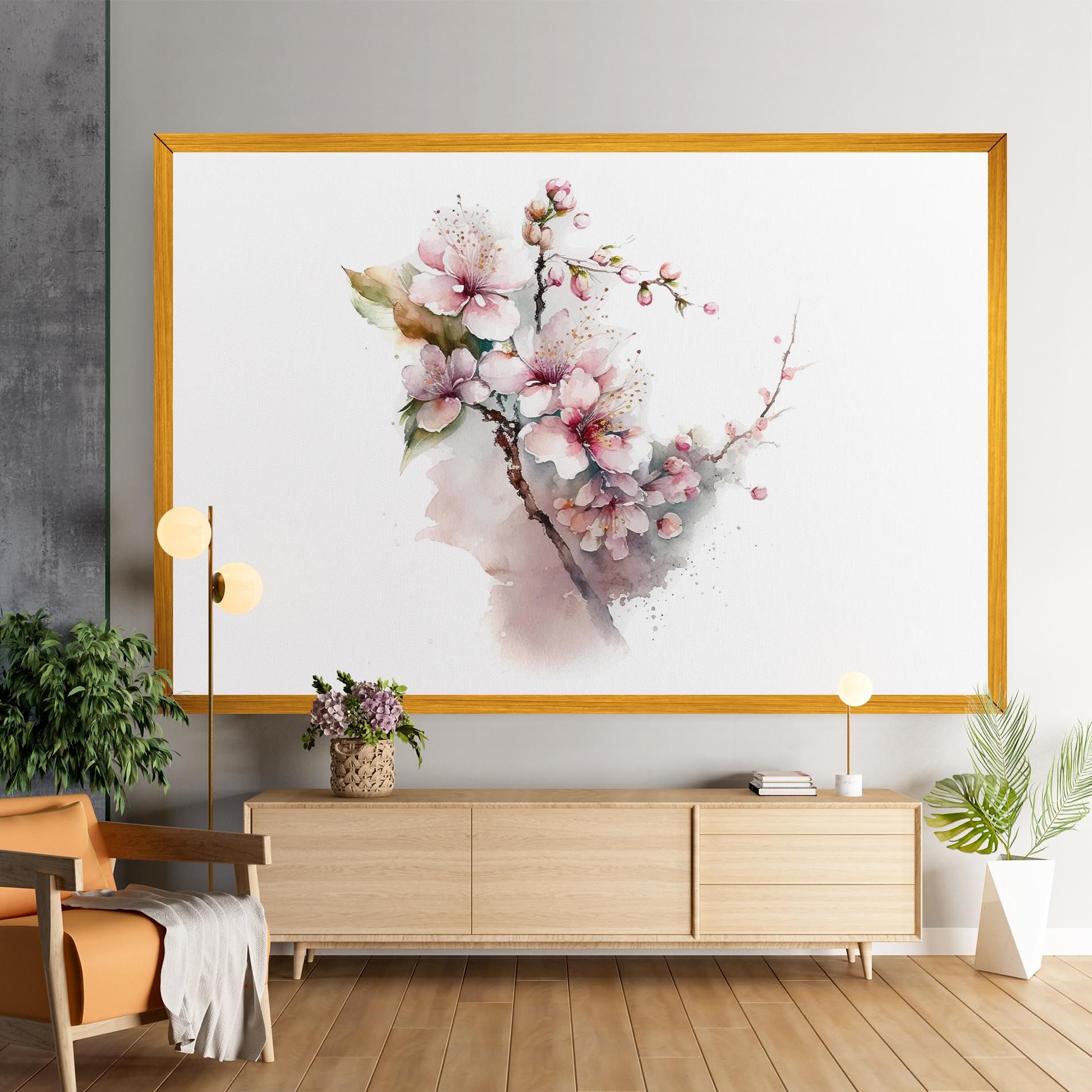 Spring Pastel Flower mockup 9