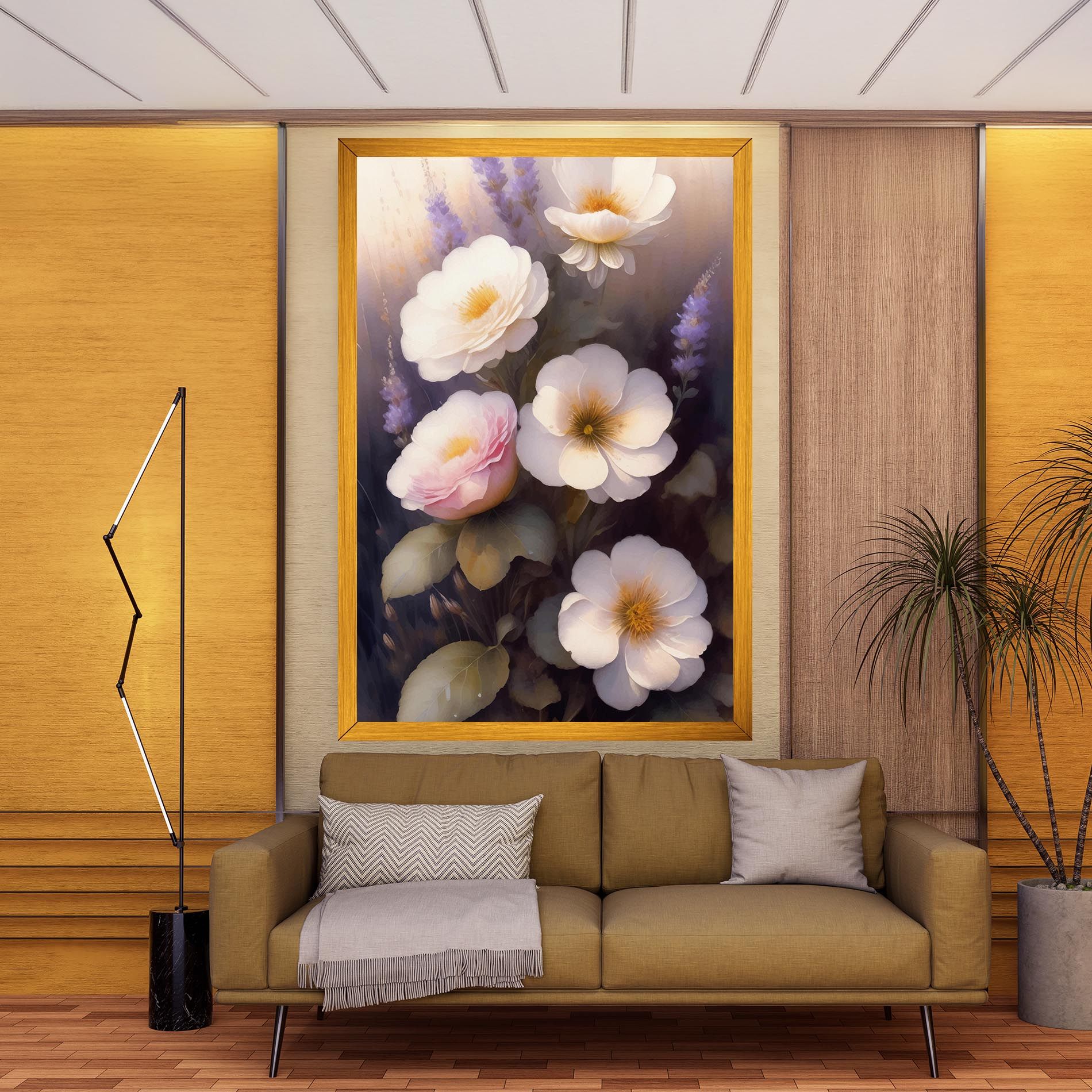 Cream Flower Spring mockup 9