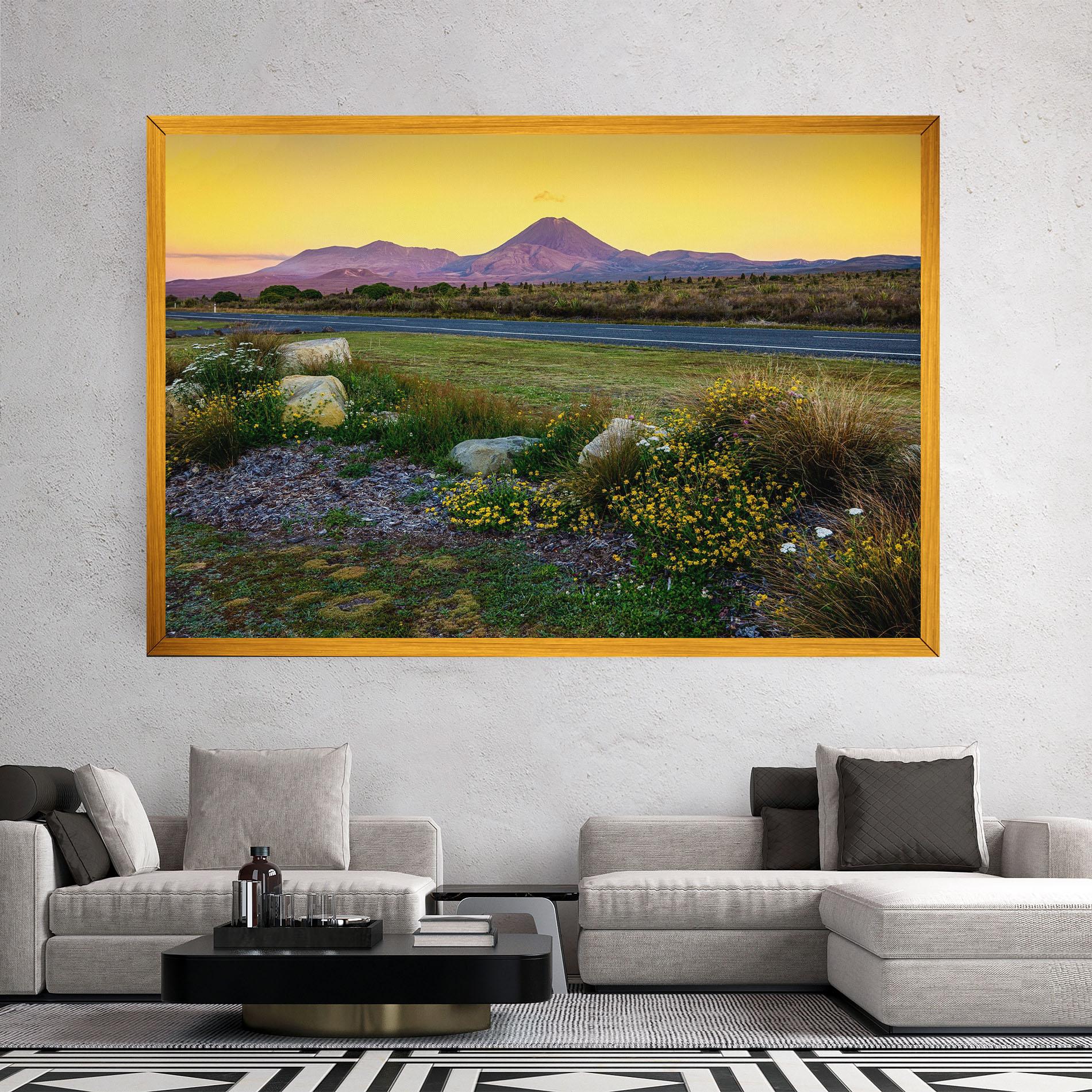 Vászonkép Yellow Sky mockup 2