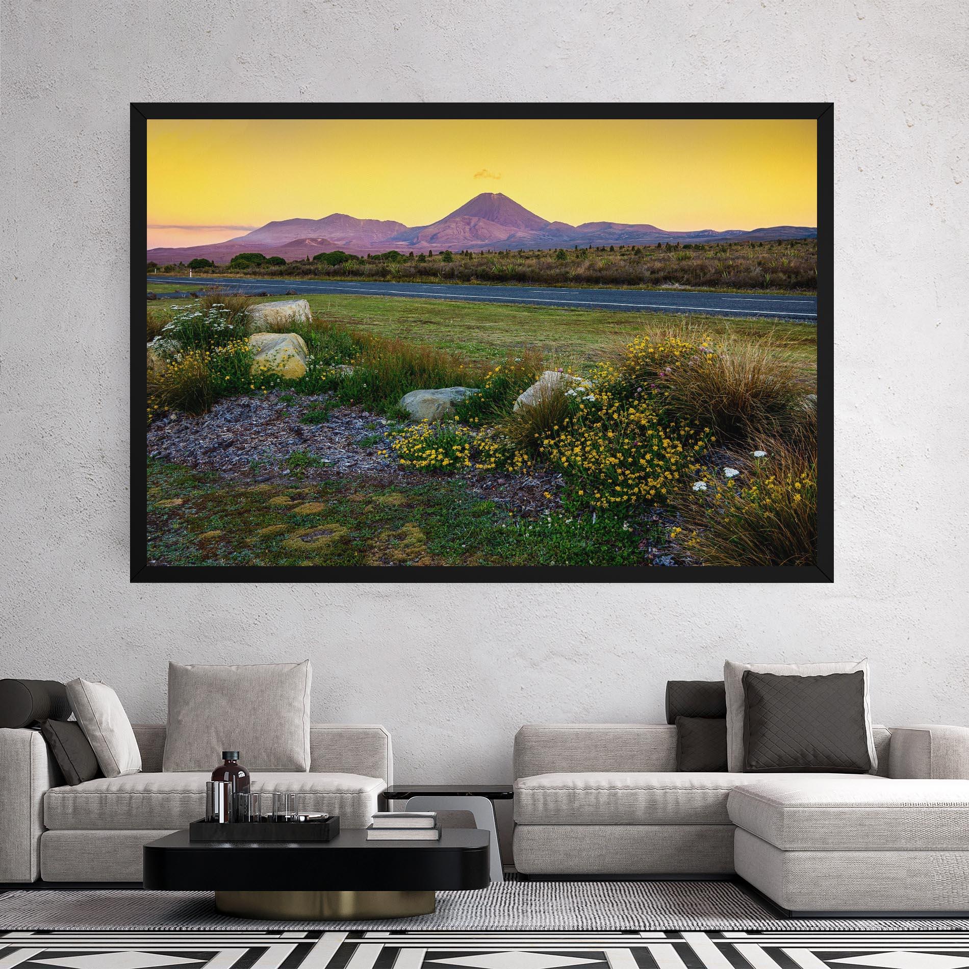 Vászonkép Yellow Sky mockup 2