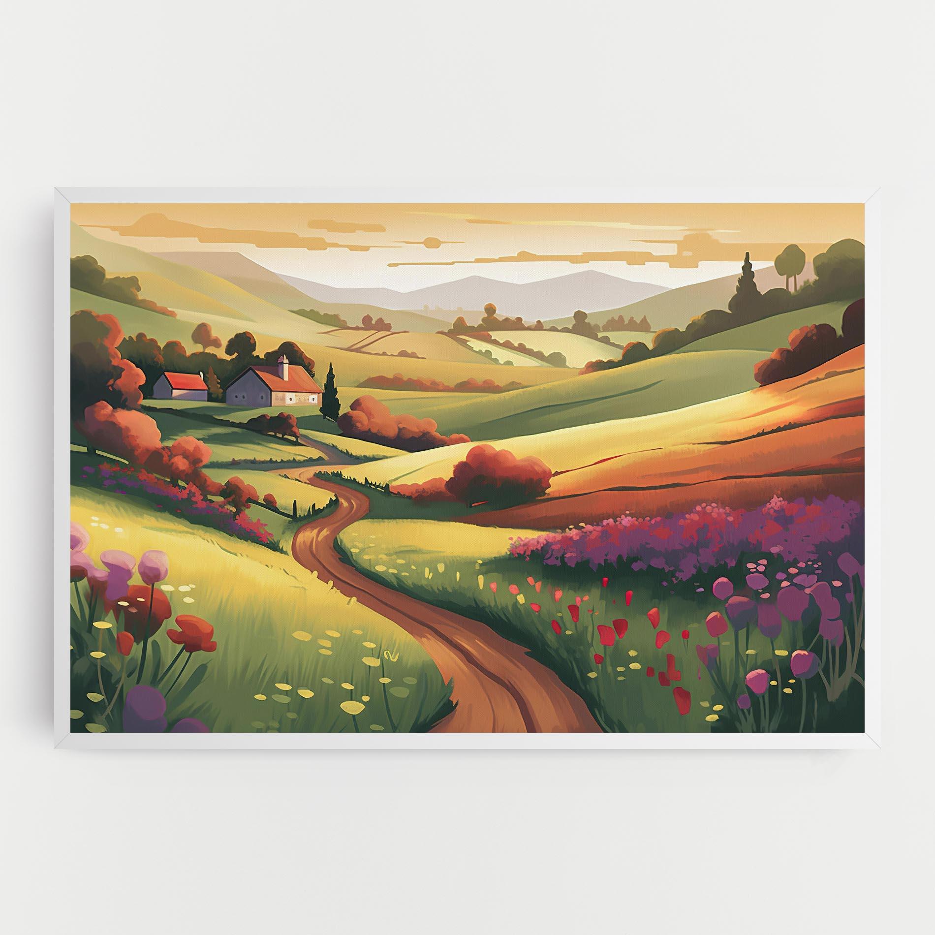 Vászonkép Countryside Charm mockup 0