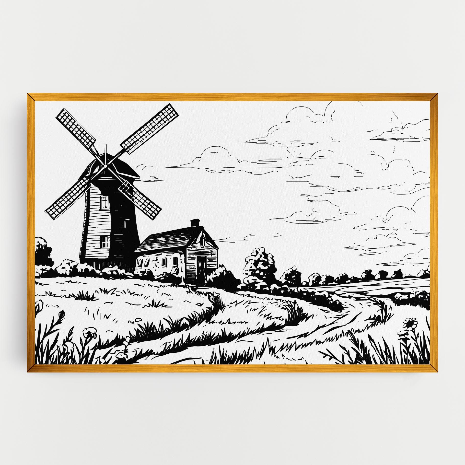 Black Line Wheat mockup 0