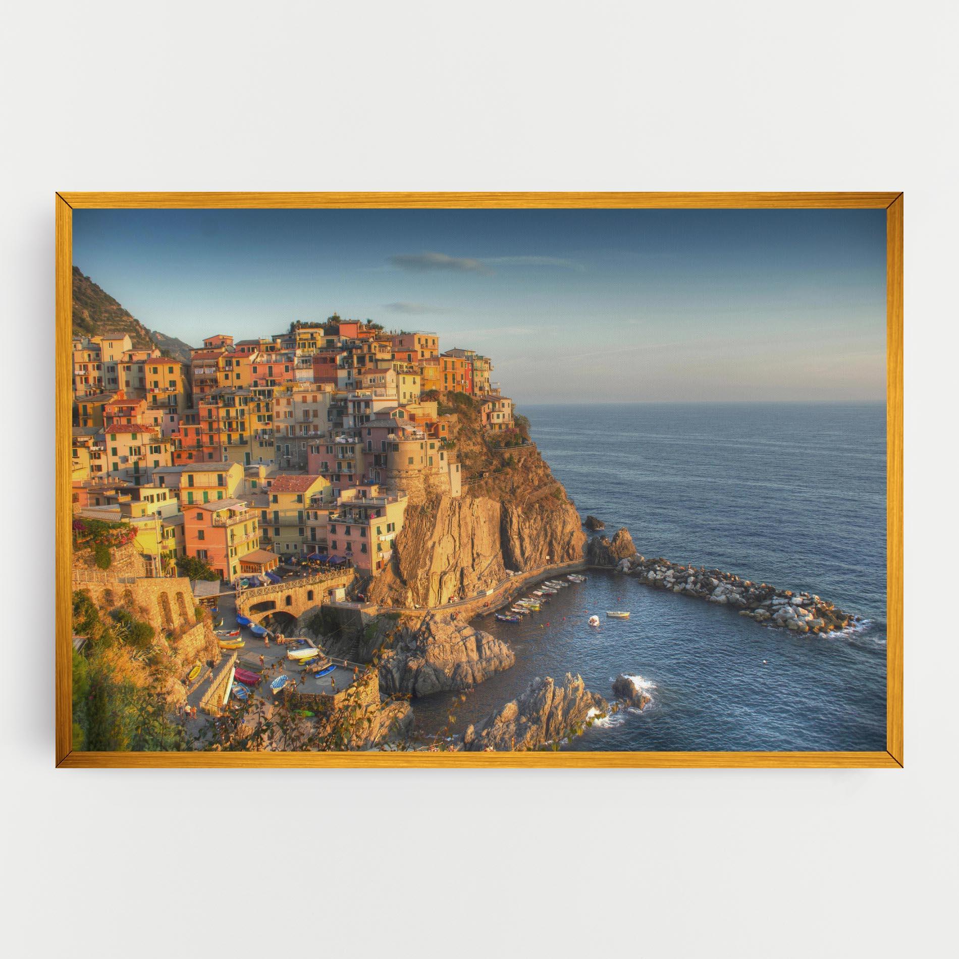 Vászonkép Cinque Terrre mockup 0