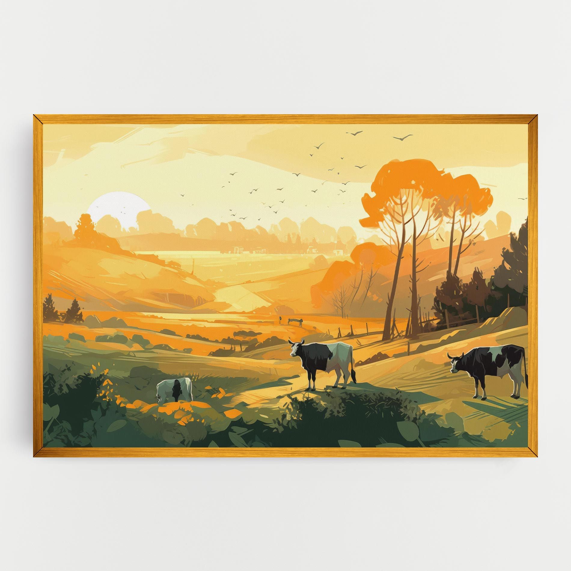 Farm With Sunlight mockup 0