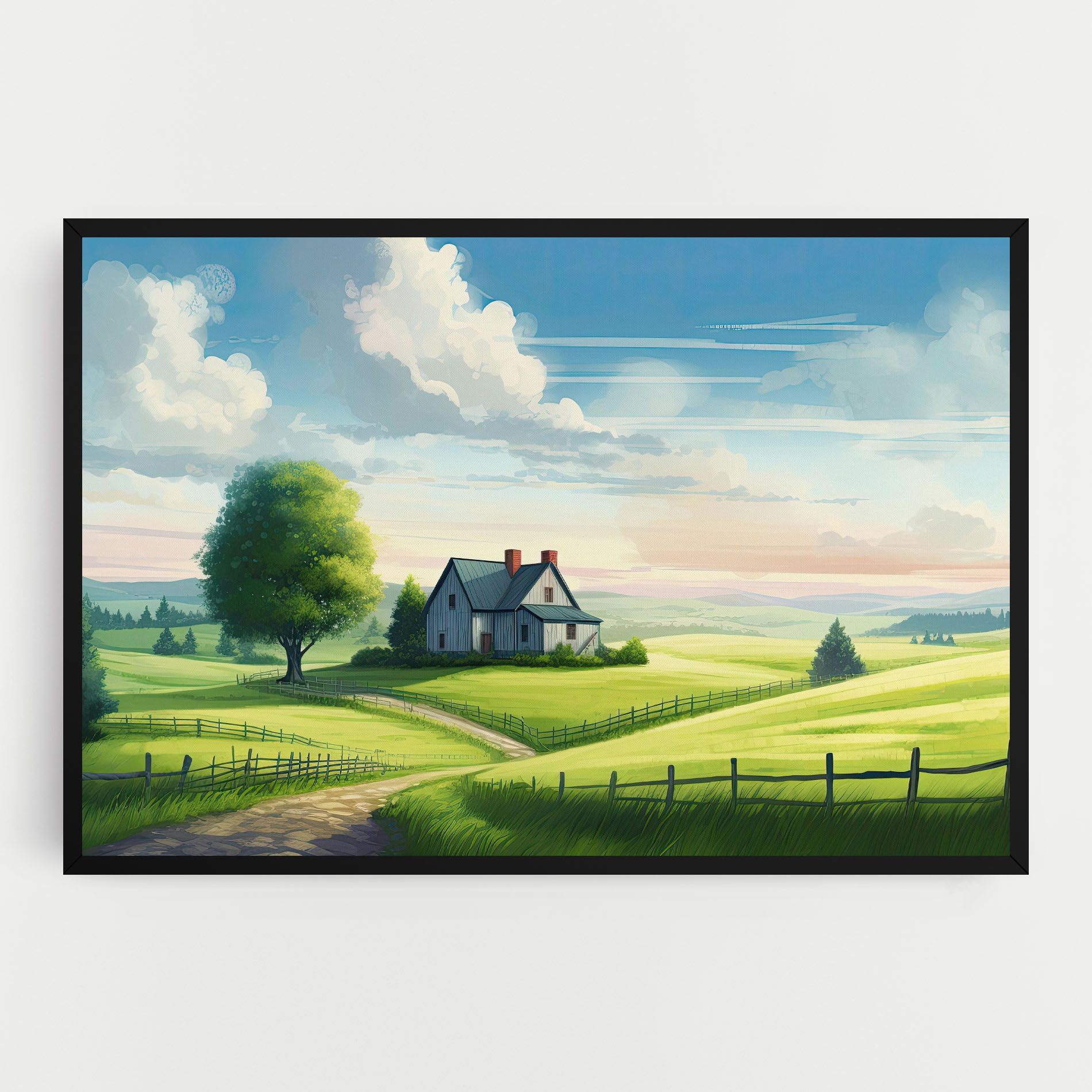 Calming Rural View mockup 0