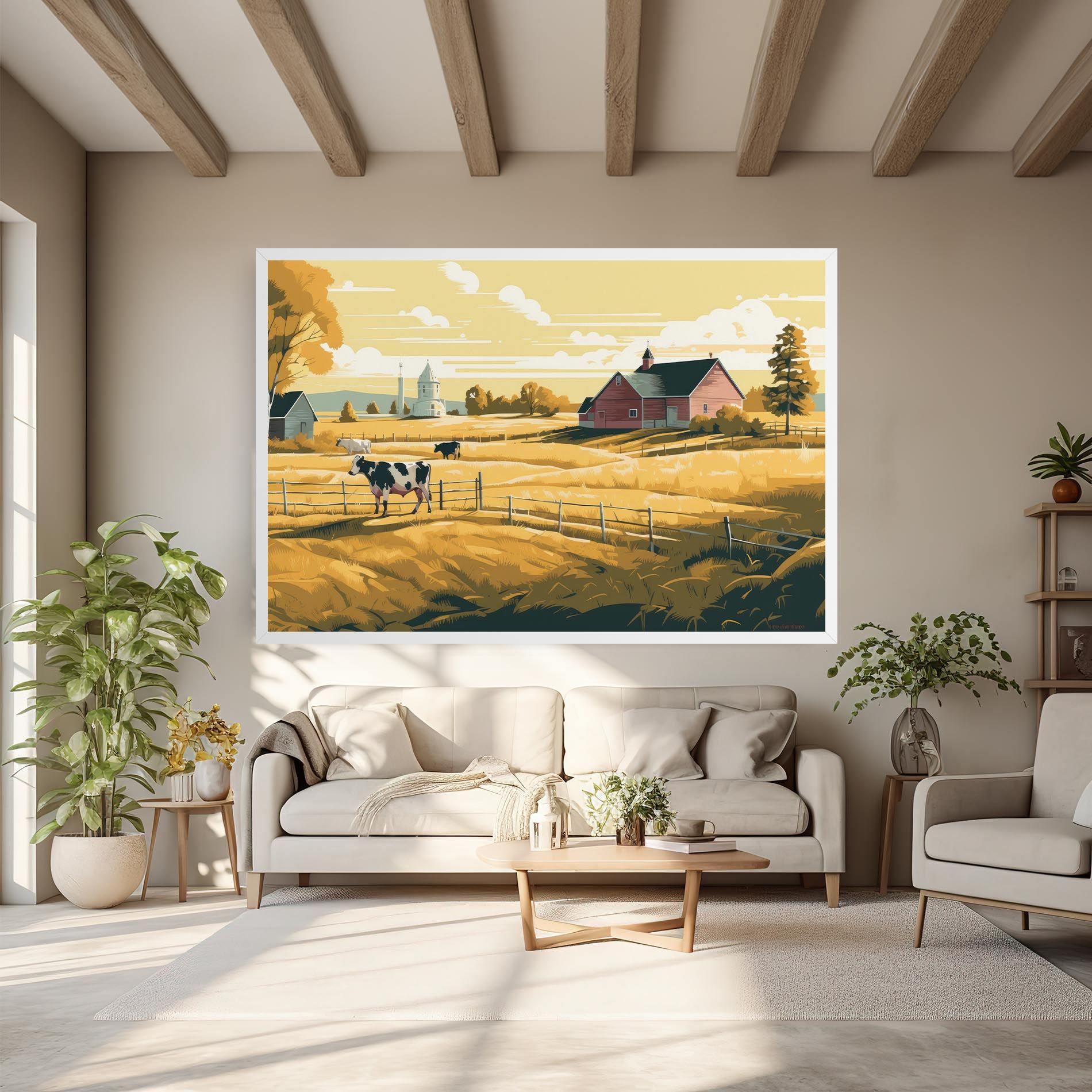 Cows Sunlight Farm mockup 6