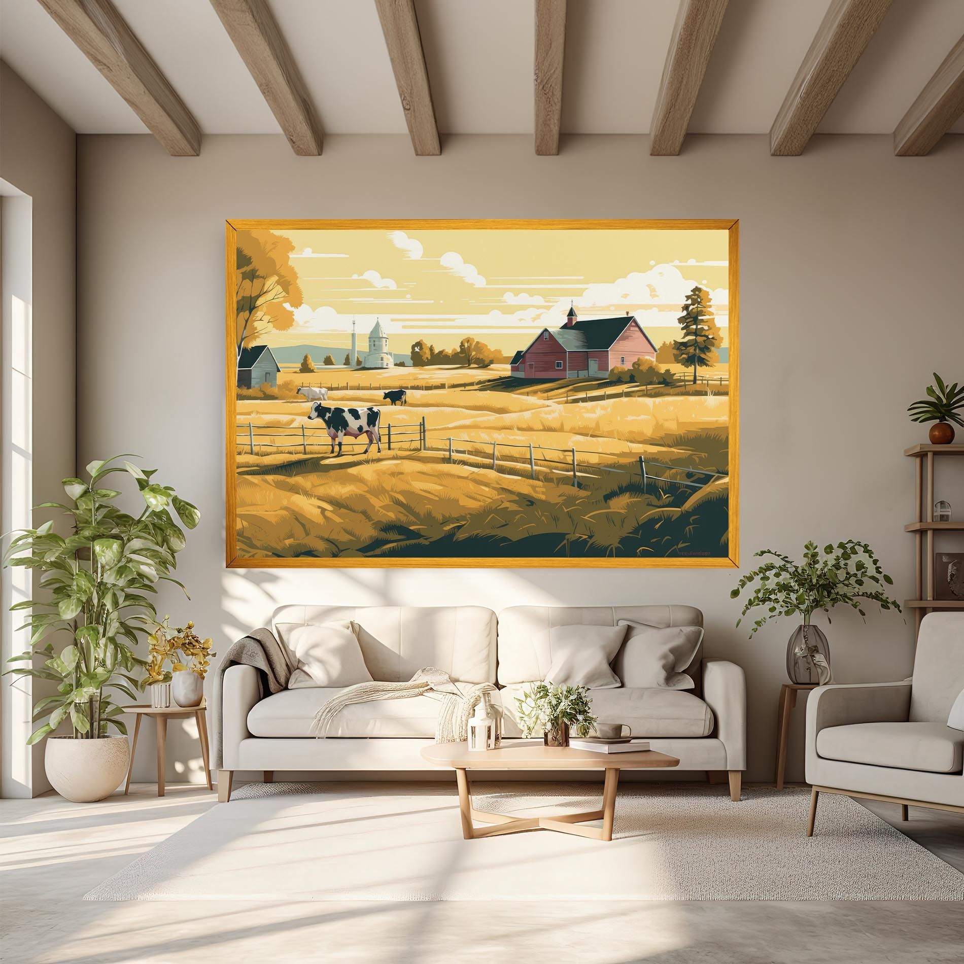 Cows Sunlight Farm mockup 6