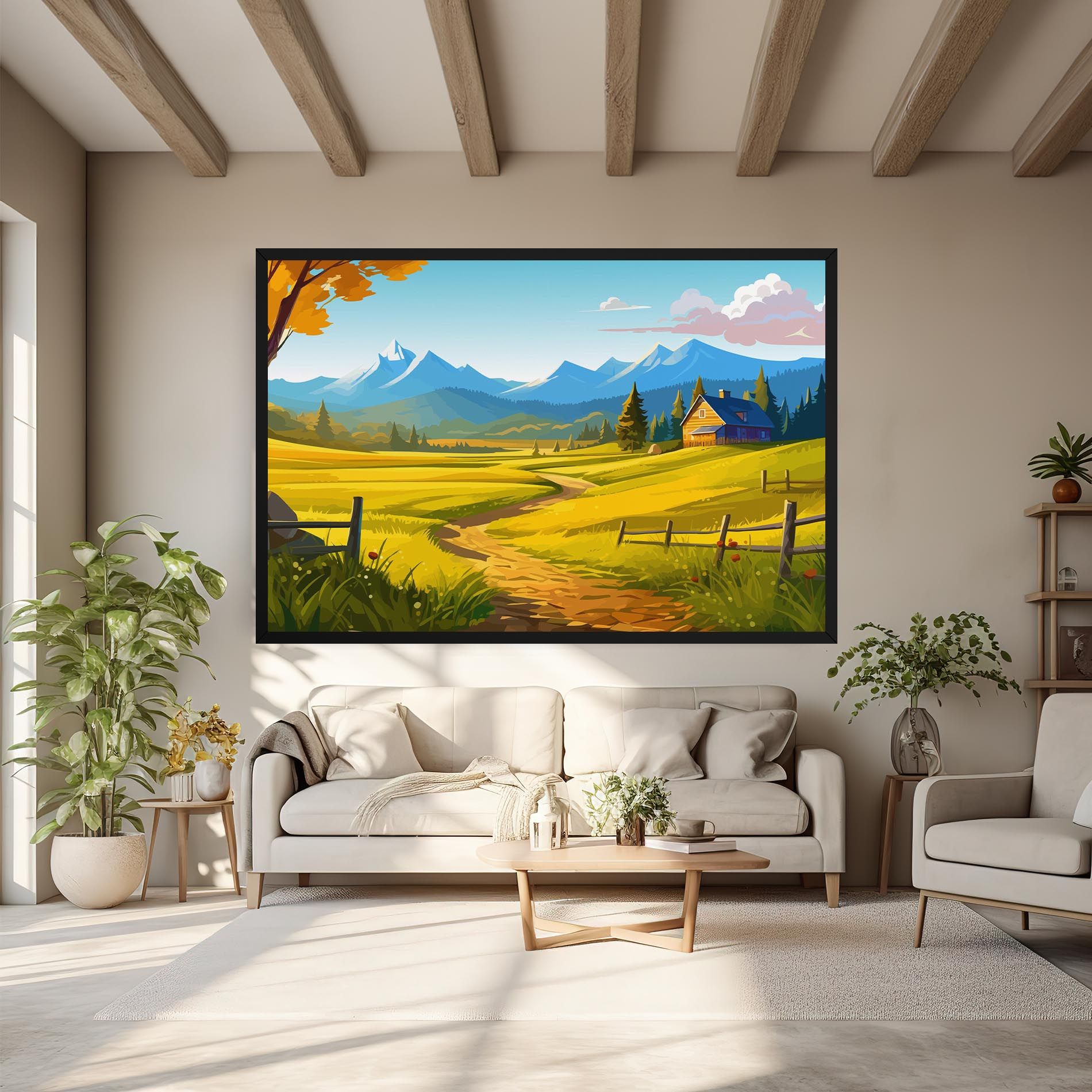 Daylight Rural View mockup 6