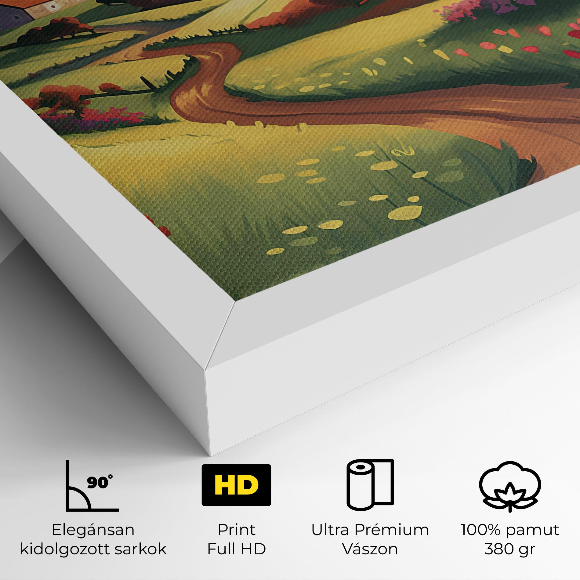 Vászonkép Countryside Charm mockup 4