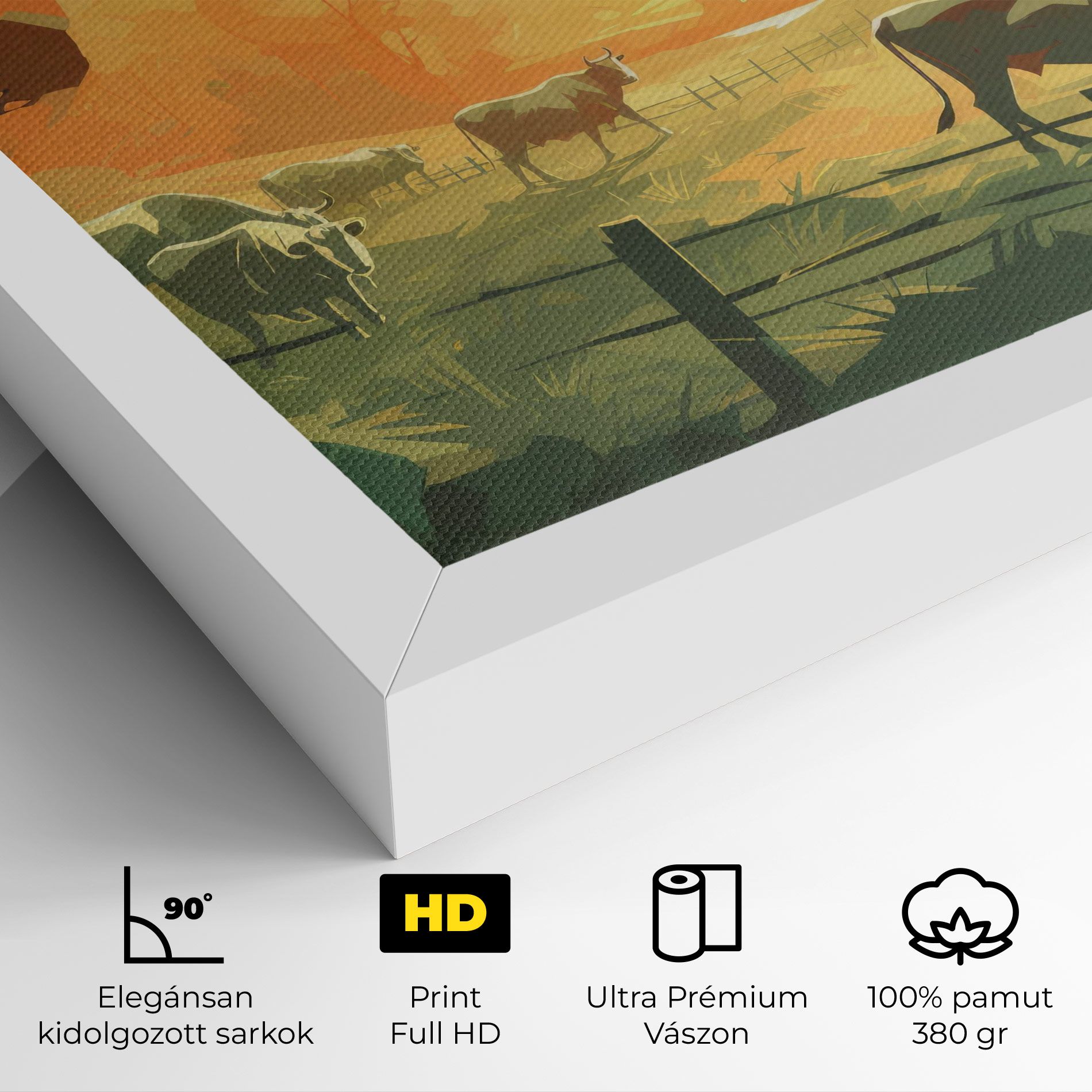 Cows Grazing mockup 4