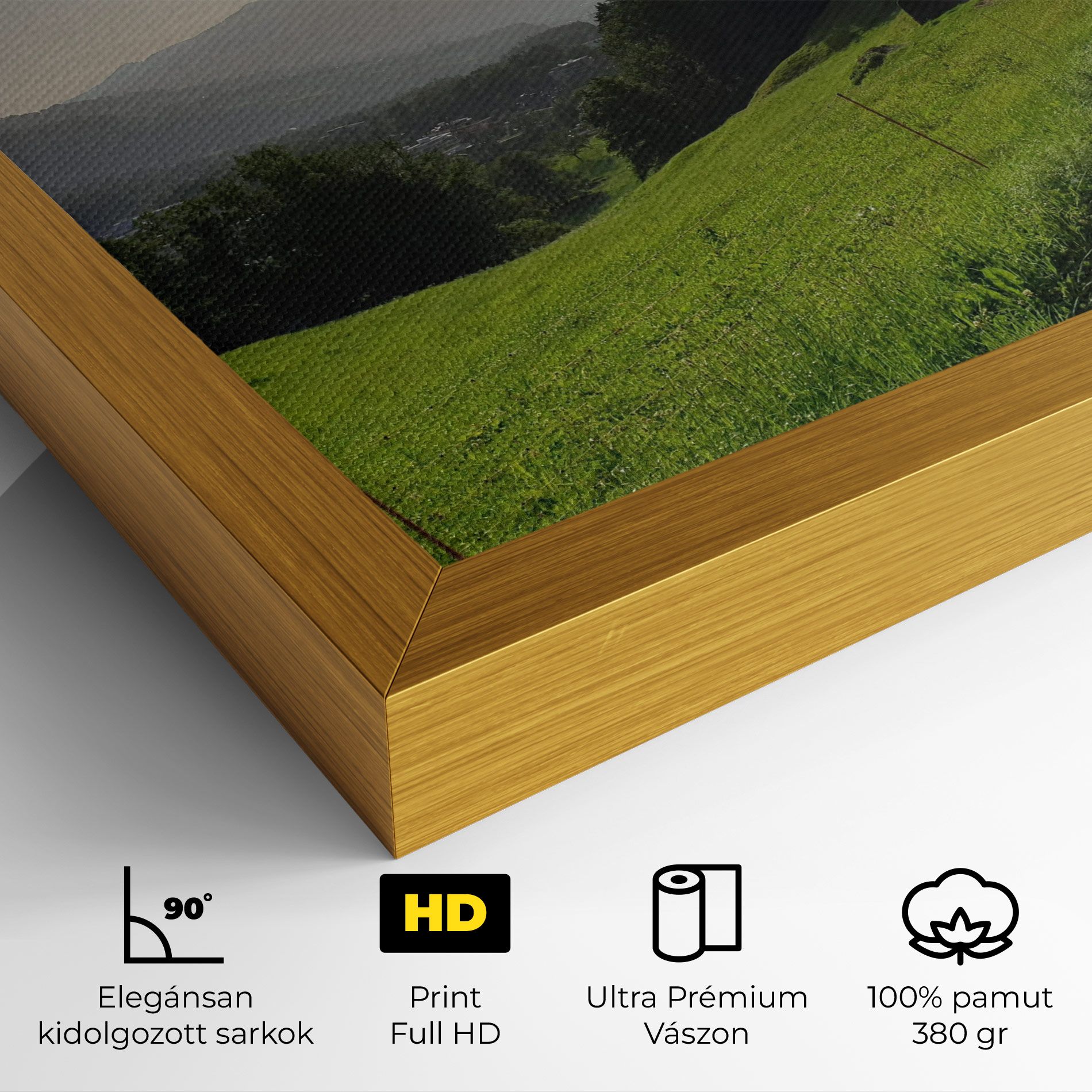 Foggy Rural Road mockup 4