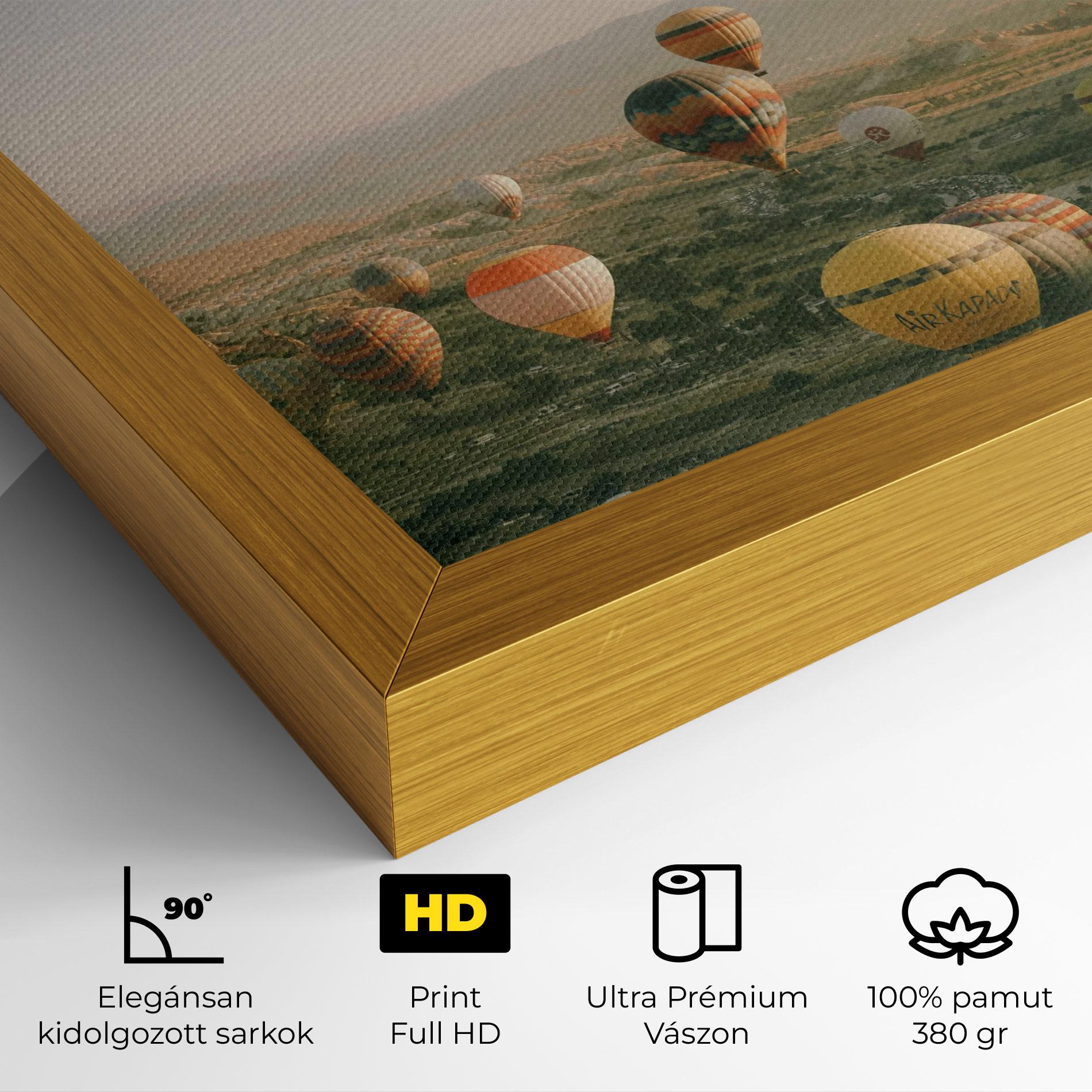 Vászonkép Hot Ballons mockup 4