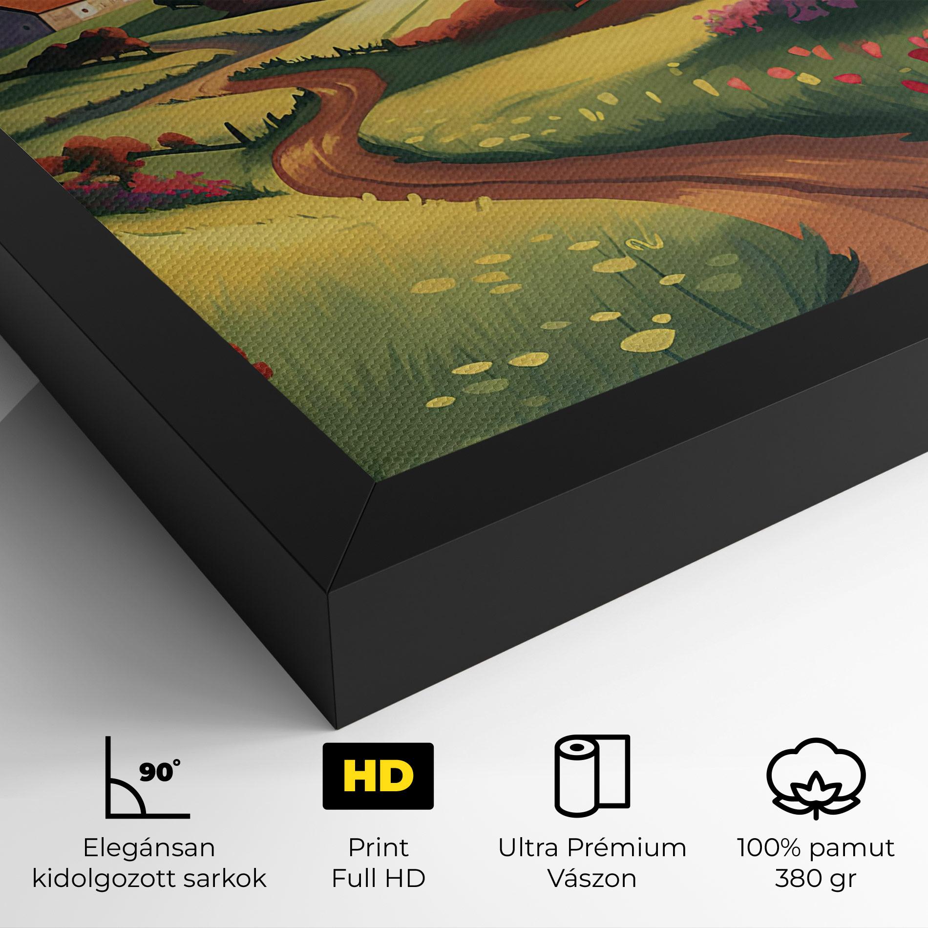 Vászonkép Countryside Charm mockup 4