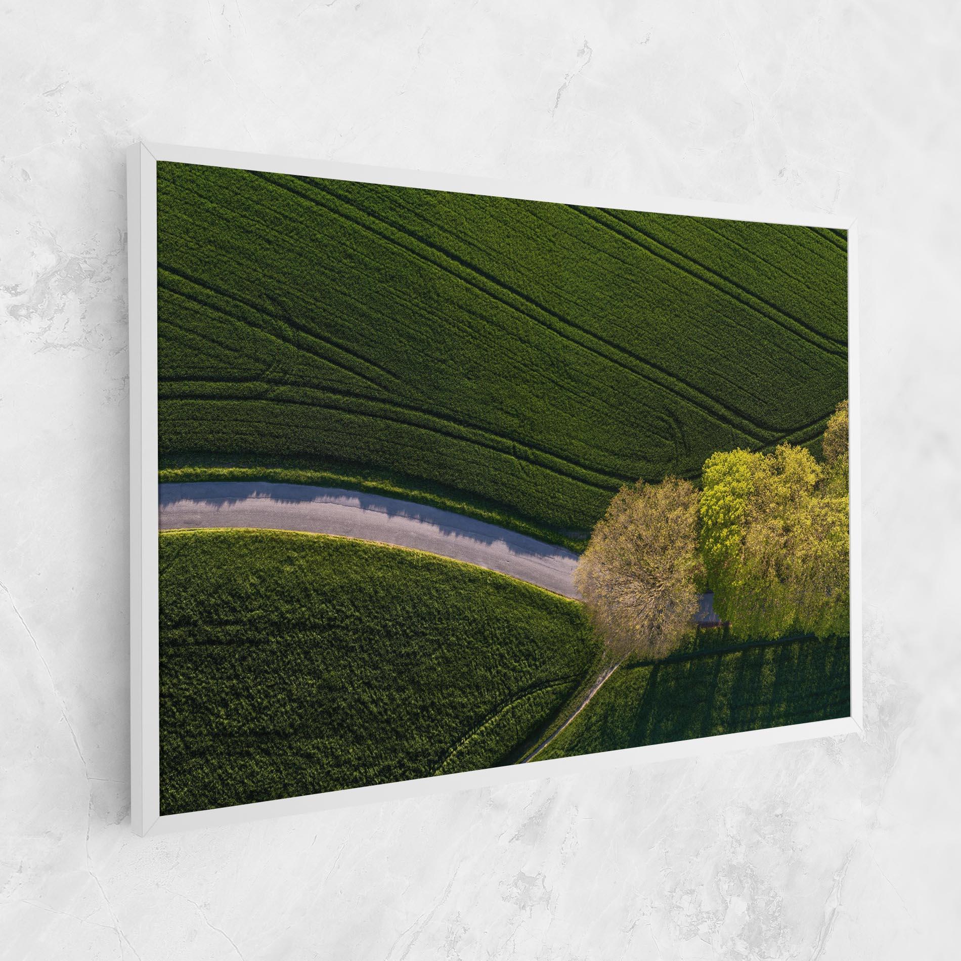 Vászonkép Green Road mockup 1