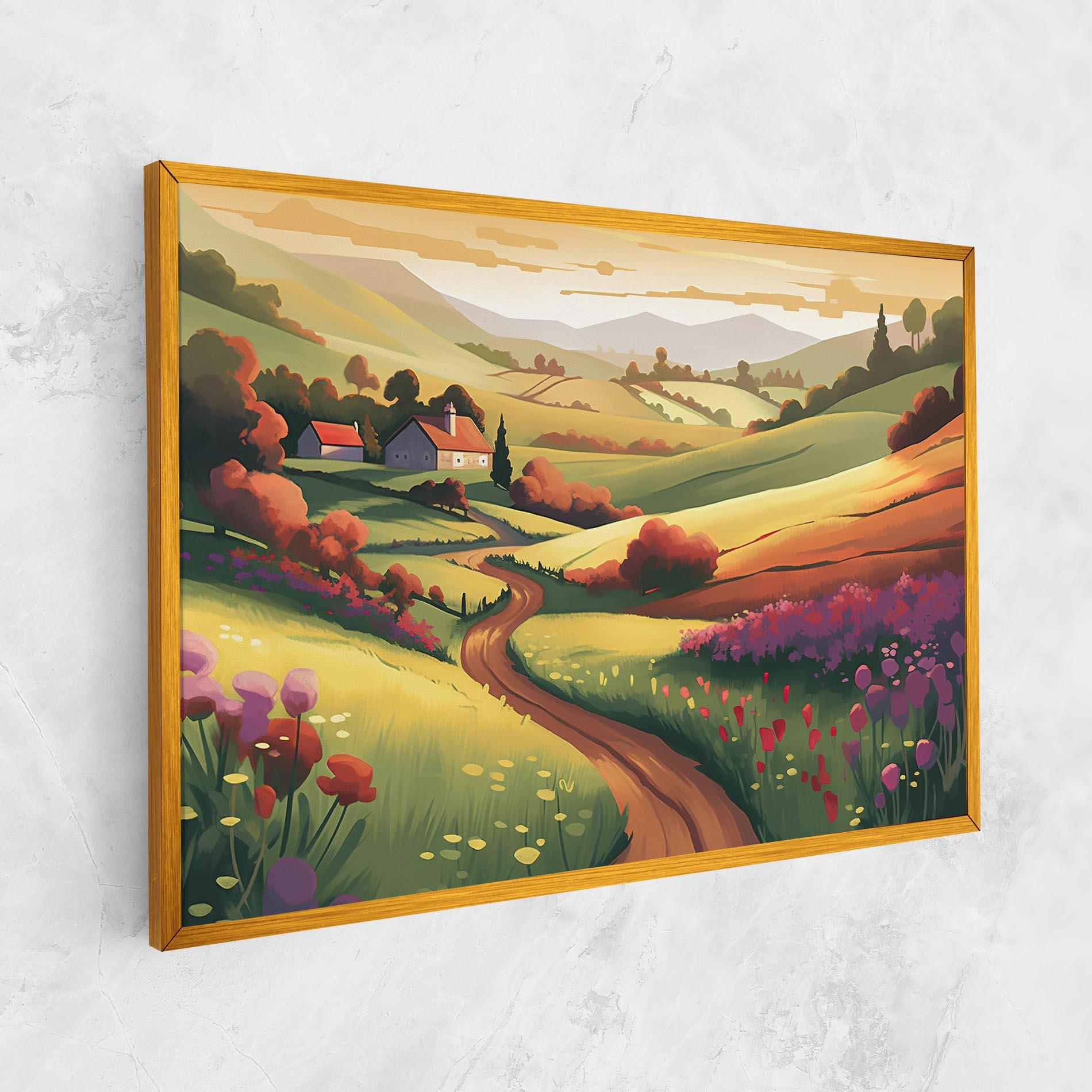 Vászonkép Countryside Charm mockup 1