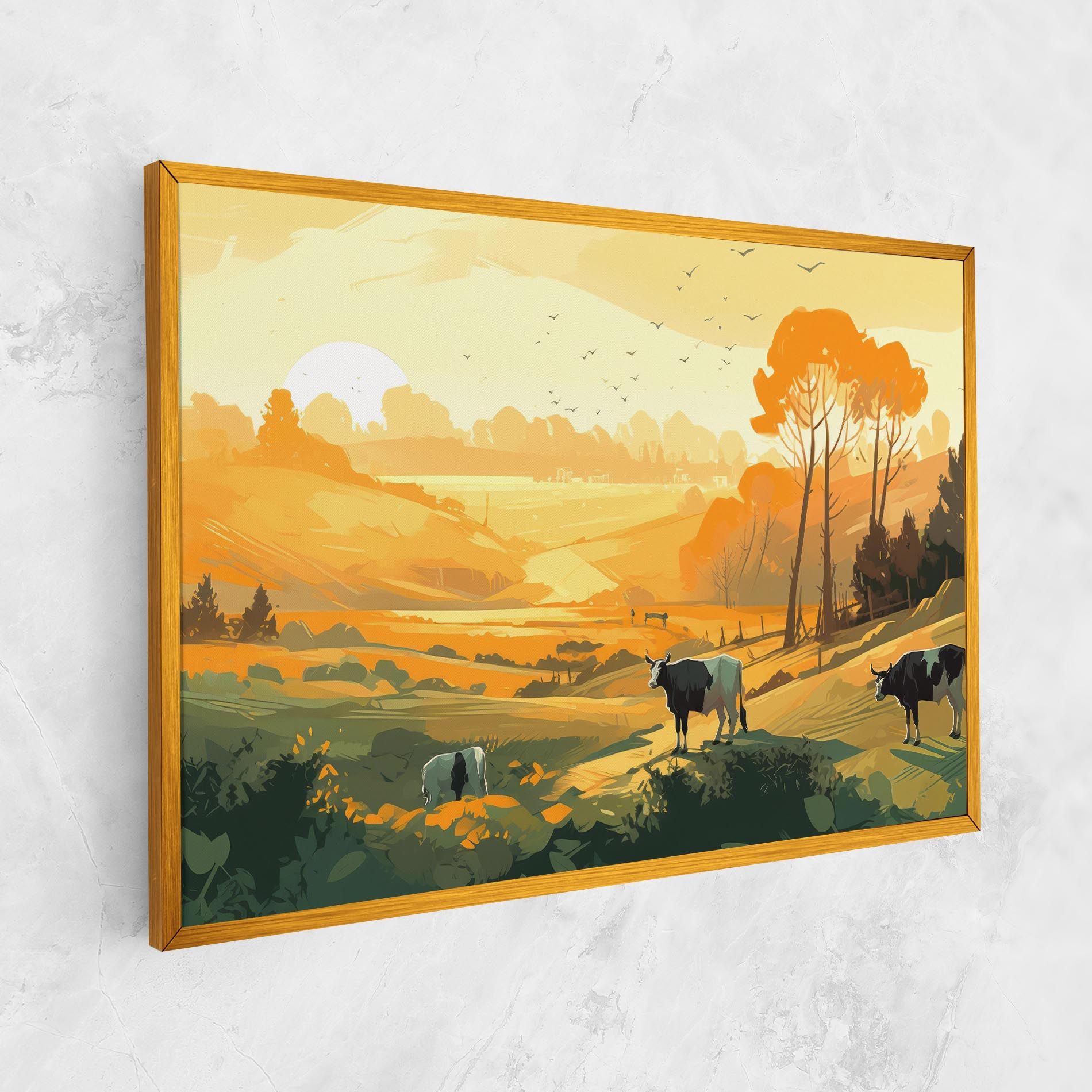 Farm With Sunlight mockup 1