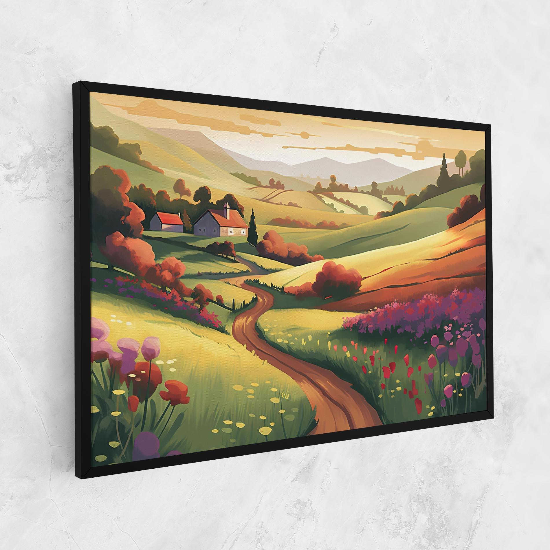 Vászonkép Countryside Charm mockup 1