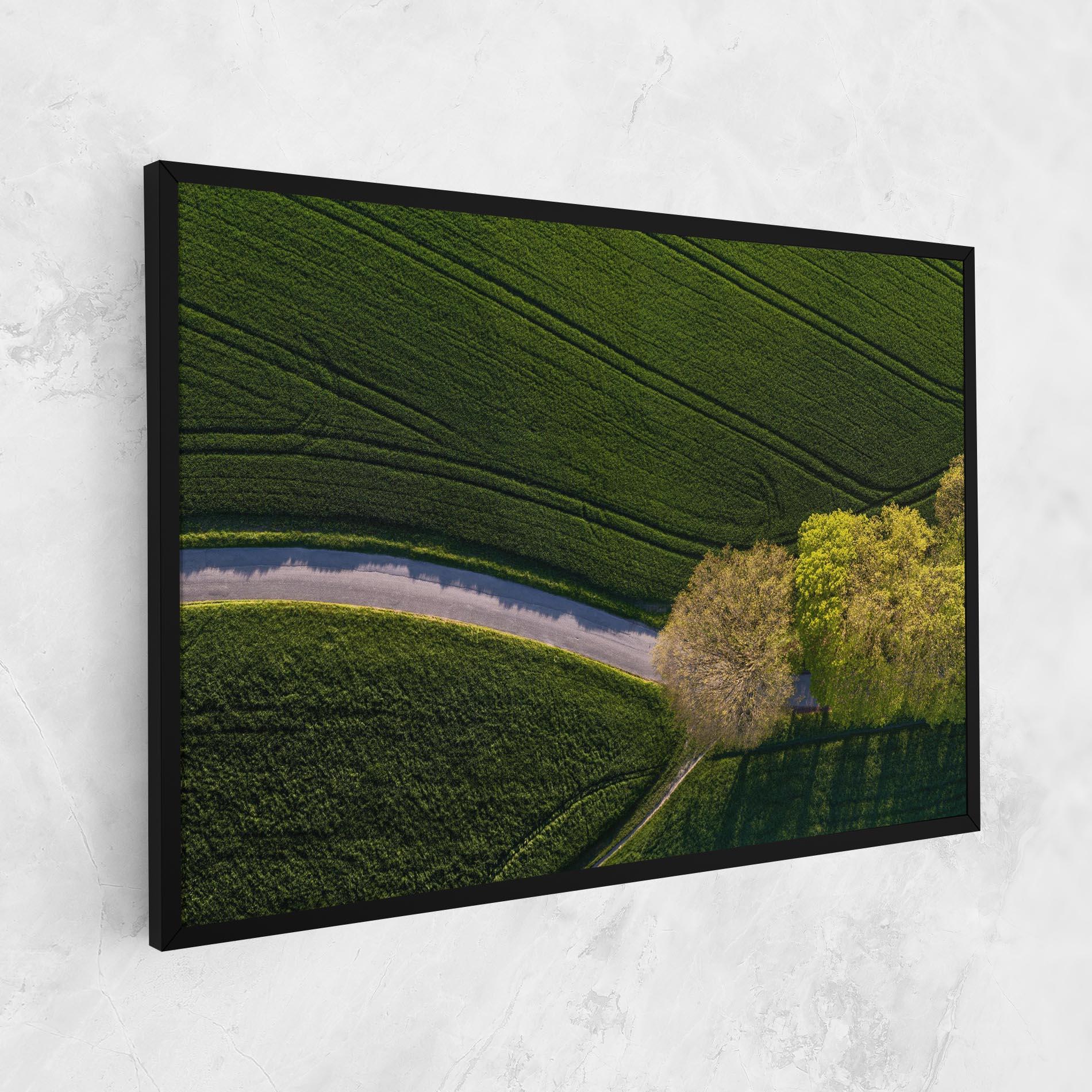 Vászonkép Green Road mockup 1