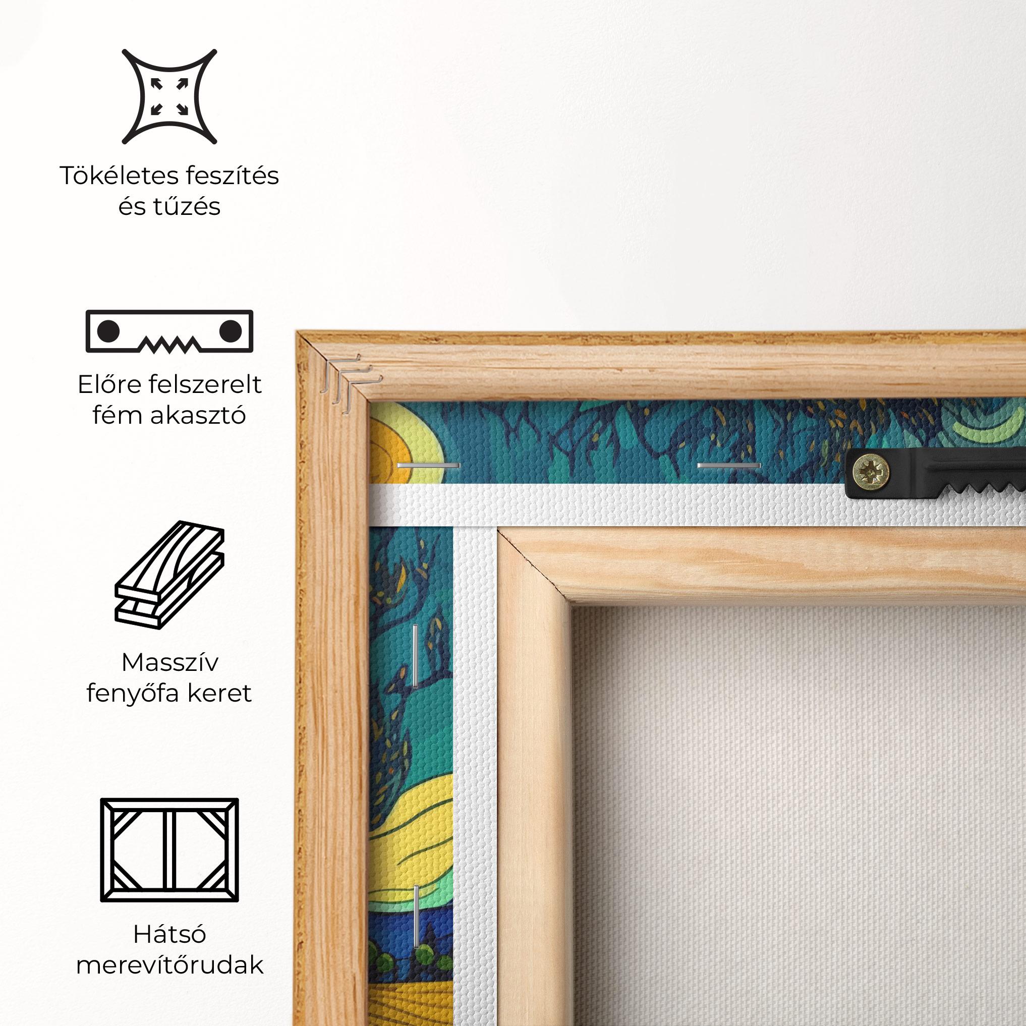 Vászonkép Abstract Rural Art mockup 5