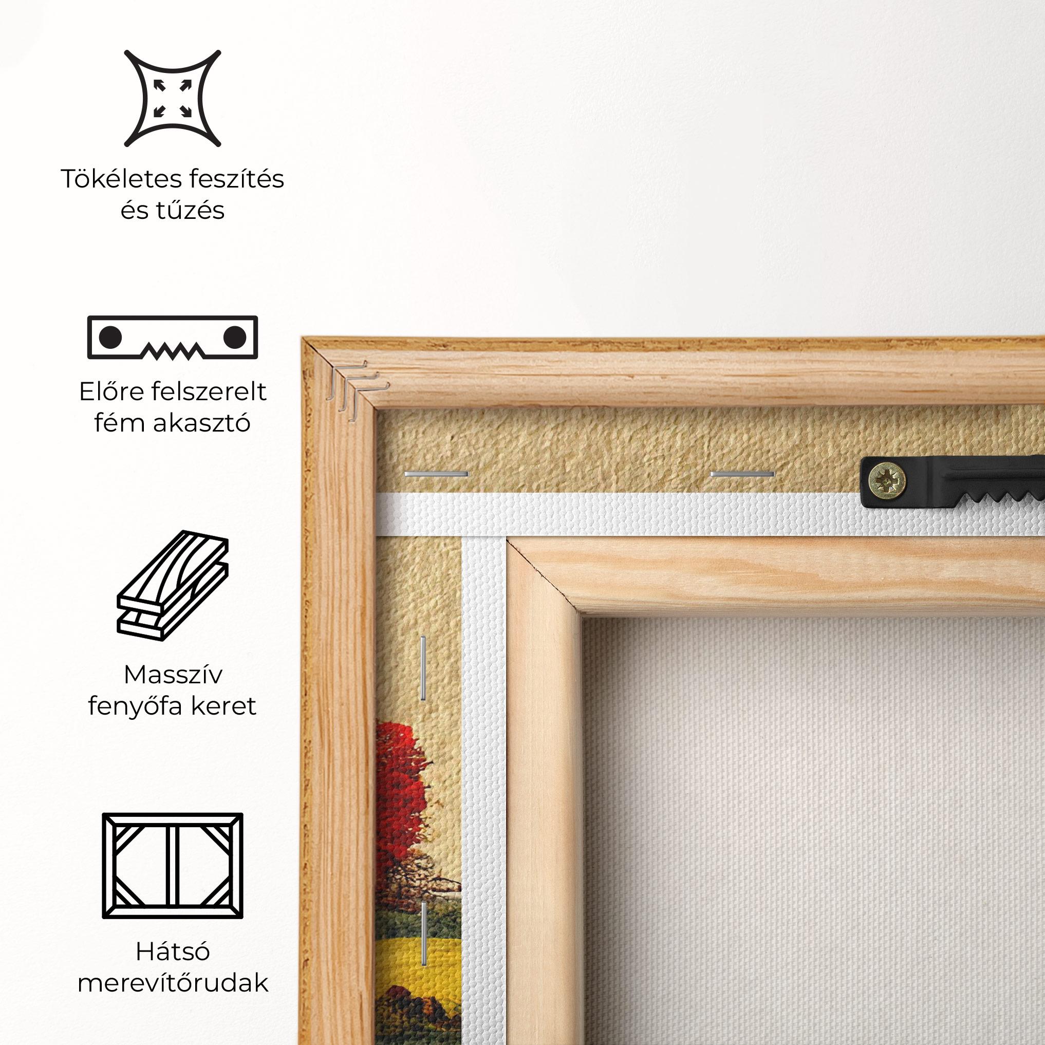 Vászonkép Autumn Paper Style mockup 5